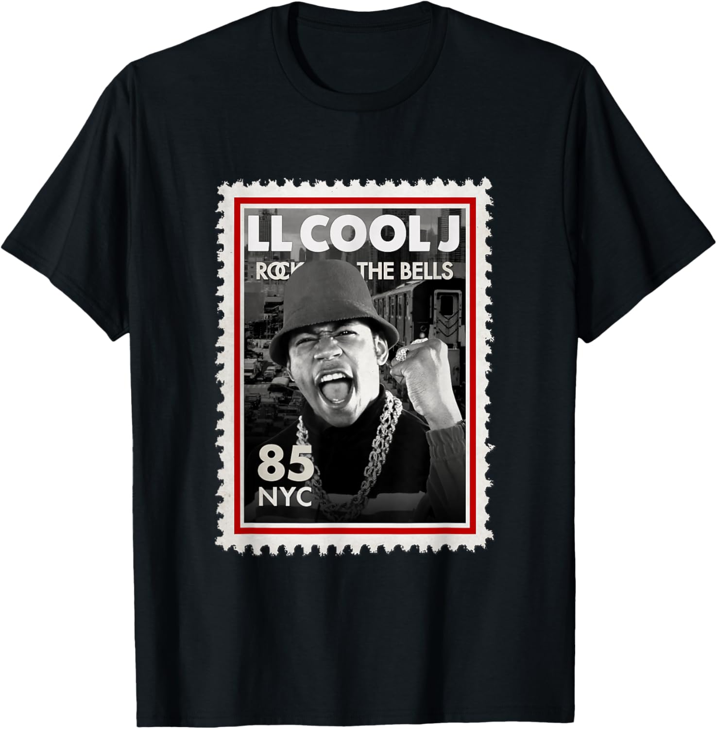 LL Cool J Rock The Bells NY 85 Vintage Legends T-Shirt for 90s Fans - 2