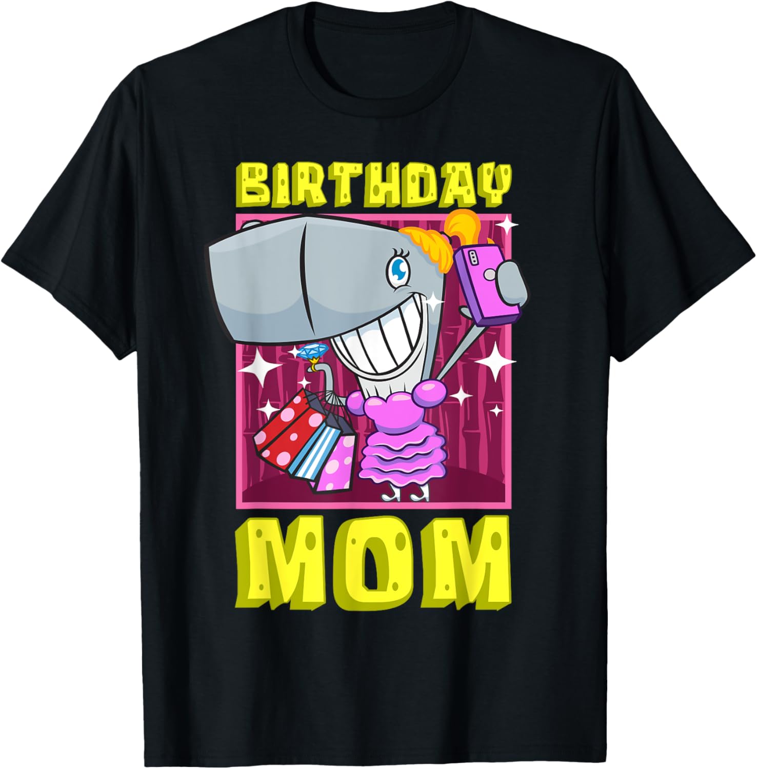 Mademark x SpongeBob SquarePants Pearl Krabs Birthday Mom T-Shirt - 5