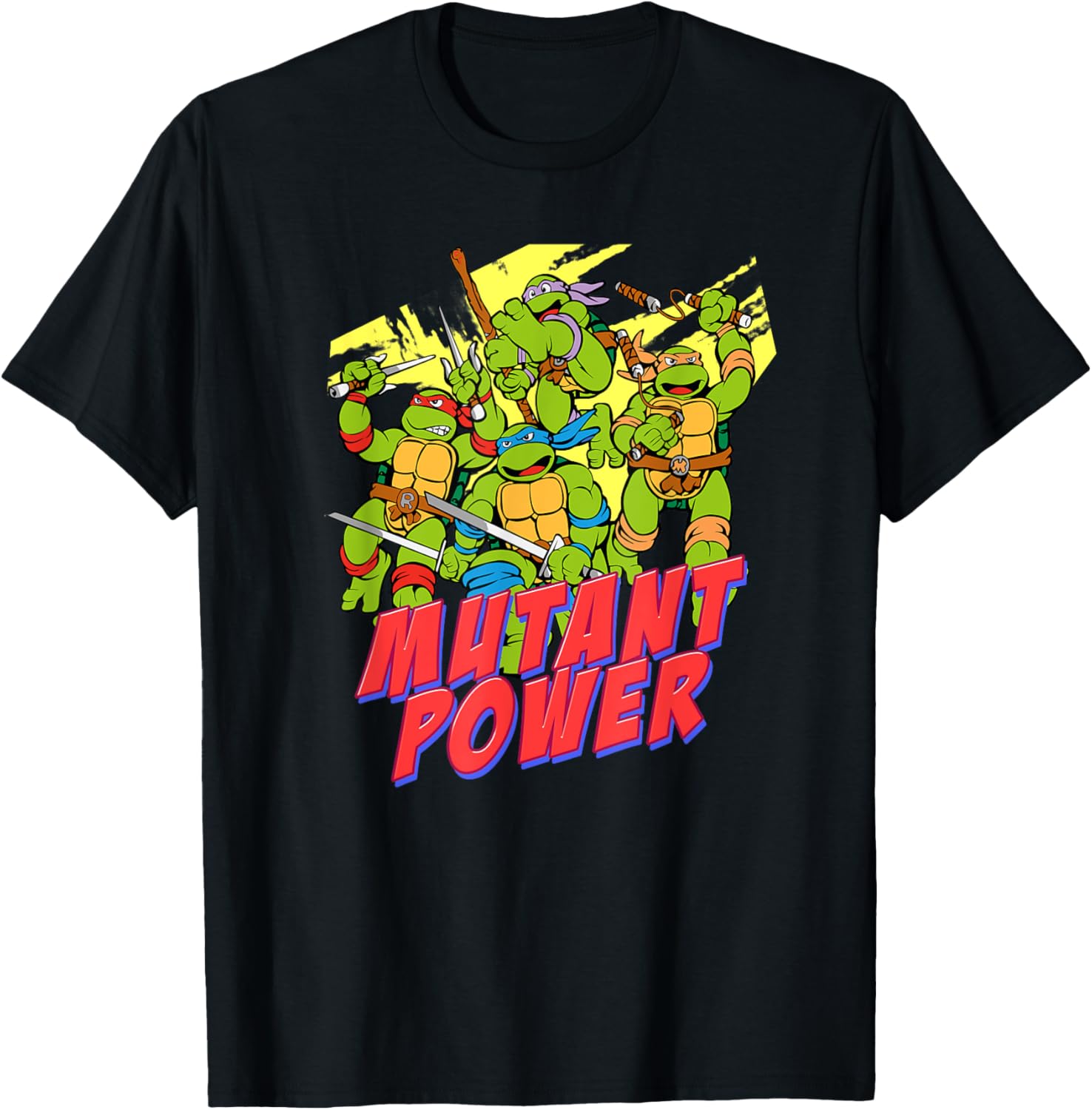 Mademark TMNT Mutant Power T-Shirt for Fans of Teenage Mutant Ninja Turtles - 2