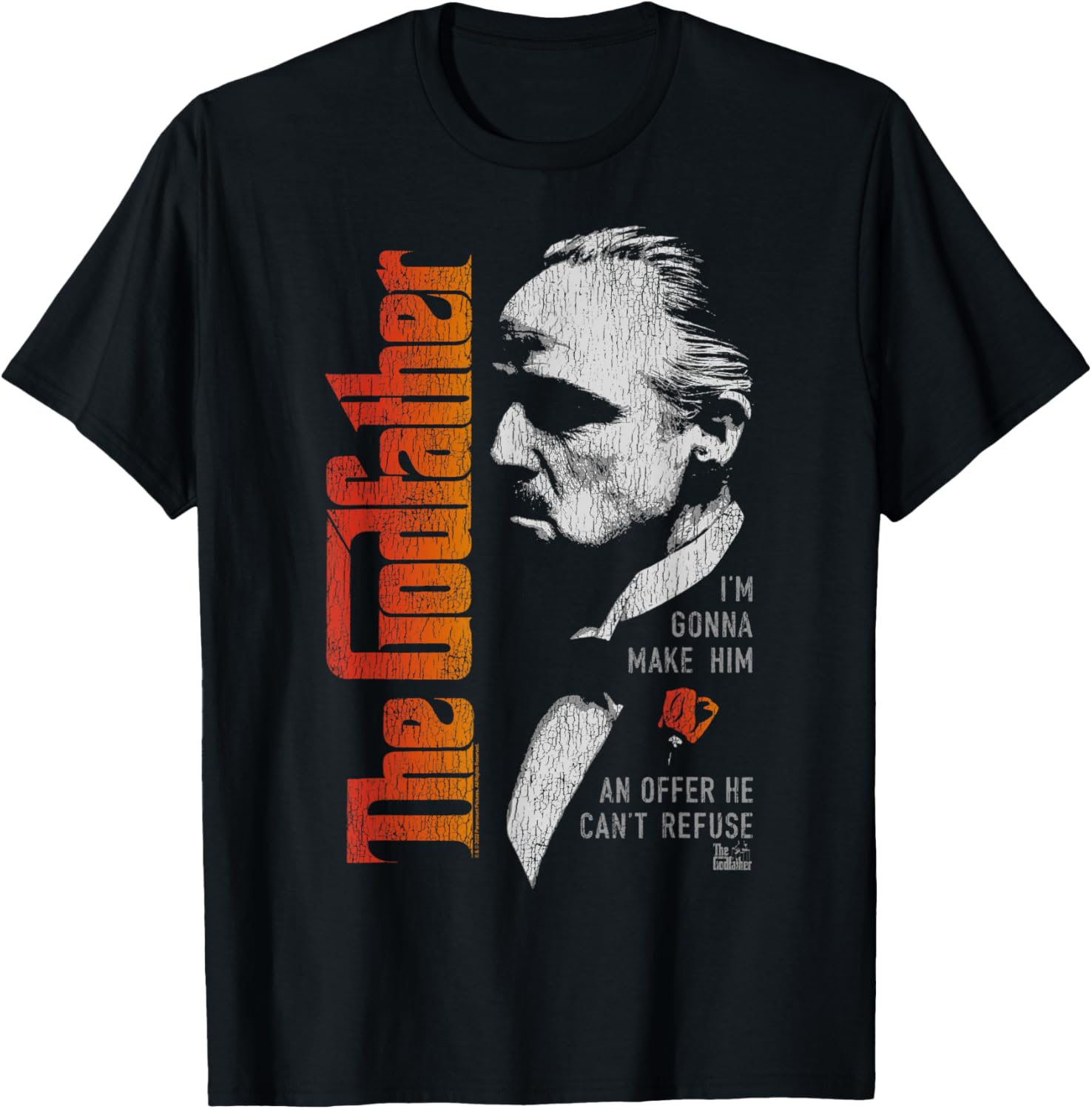 The Godfather Don Vito Corleone Quote T-Shirt for Movie Lovers - 7