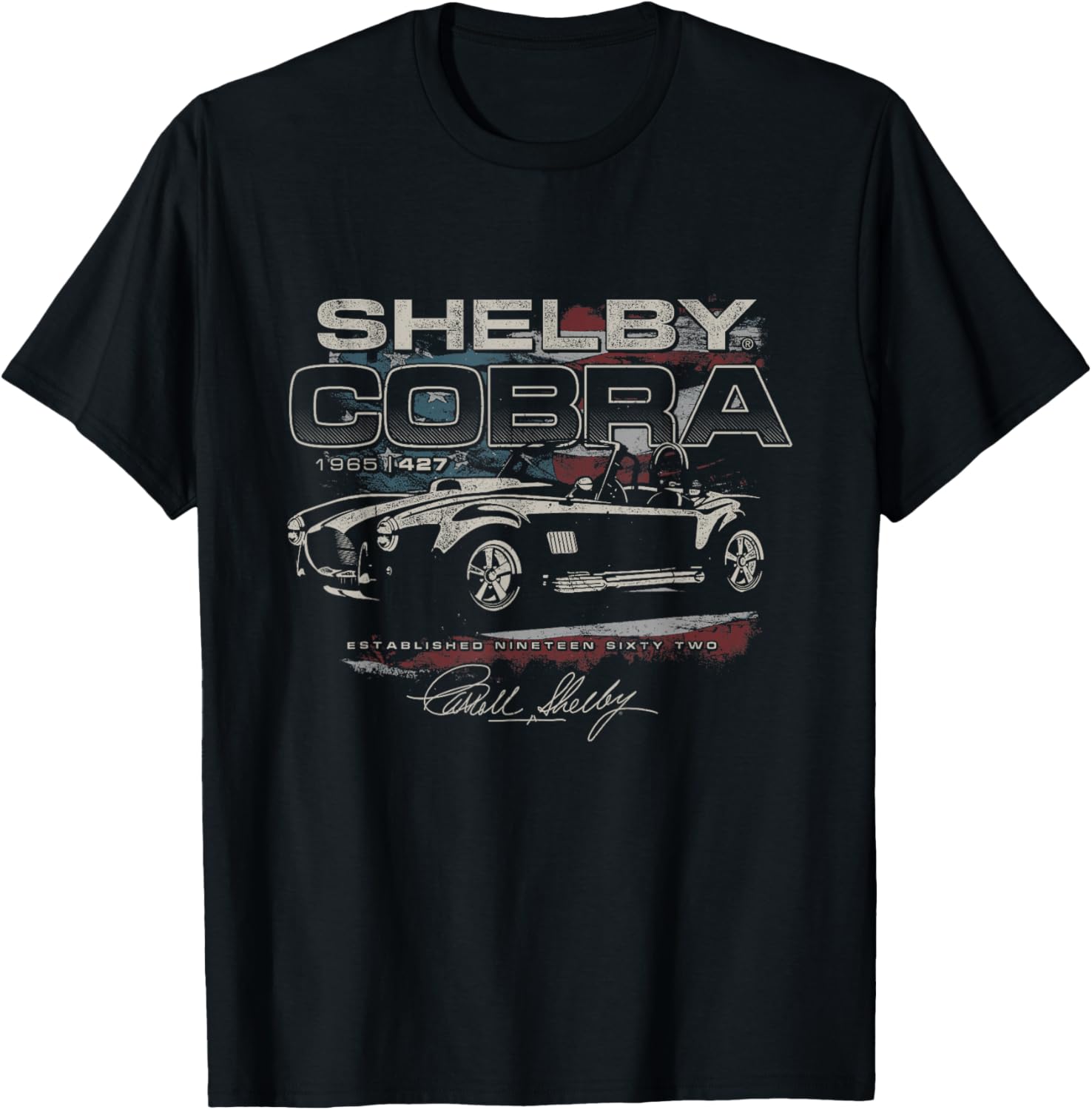 Classic Shelby Cobra 1965 T-Shirt Retro Car Enthusiast Apparel - 2