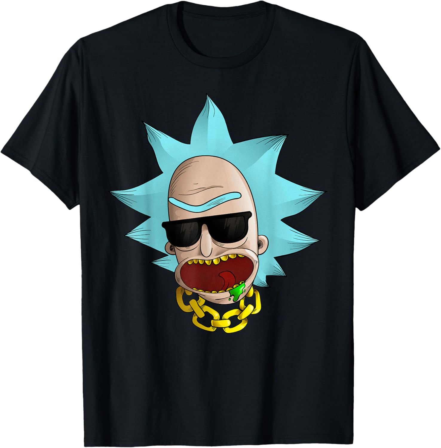 Mademark x Rick and Morty Cool Chained Reaction T-Shirt for Fans - 5