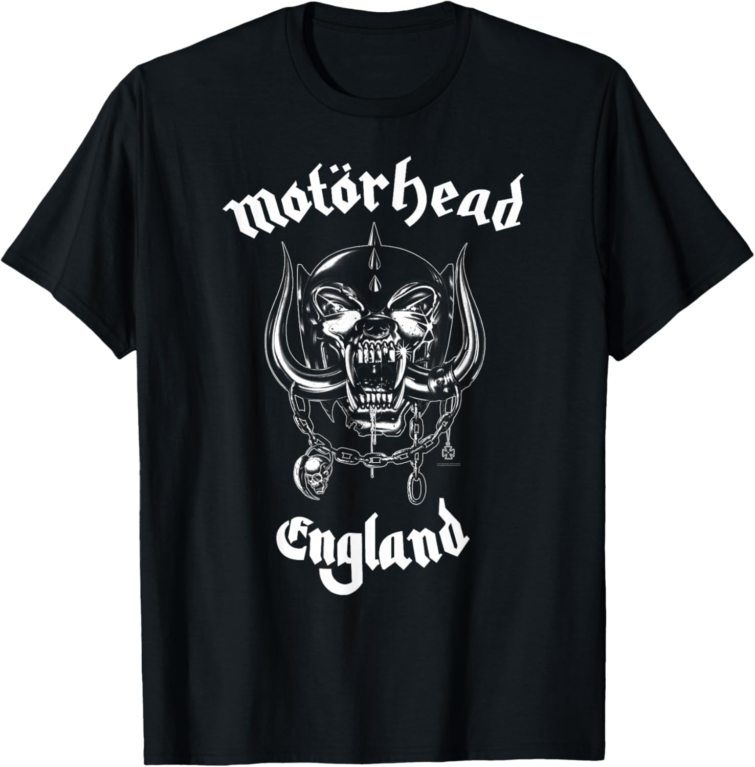 Motrhead Black Warpig England T-Shirt for Unisex Adults - Stylish & Comfy - 1