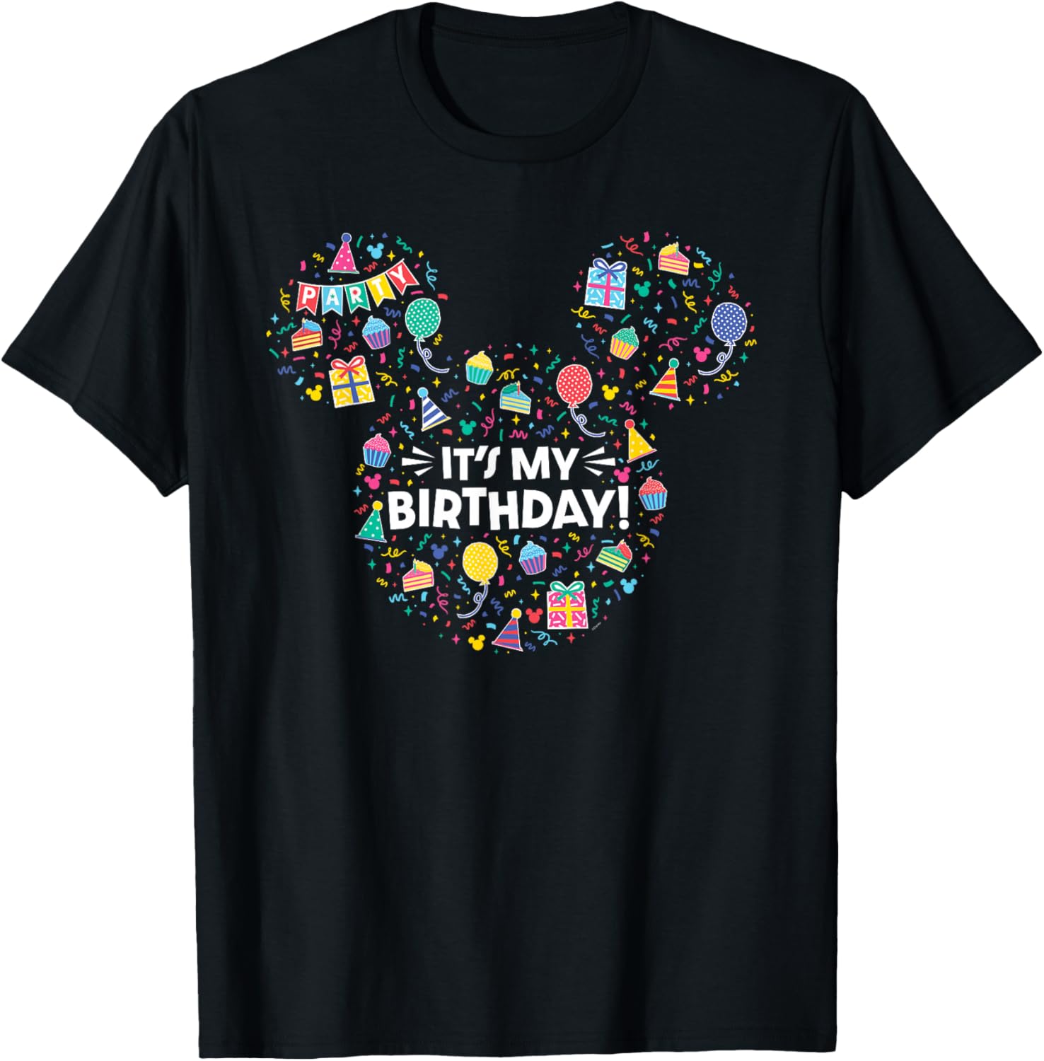 Mickey Mouse Birthday T-Shirt with Iconic Ears for Fun Celebrations - 4
