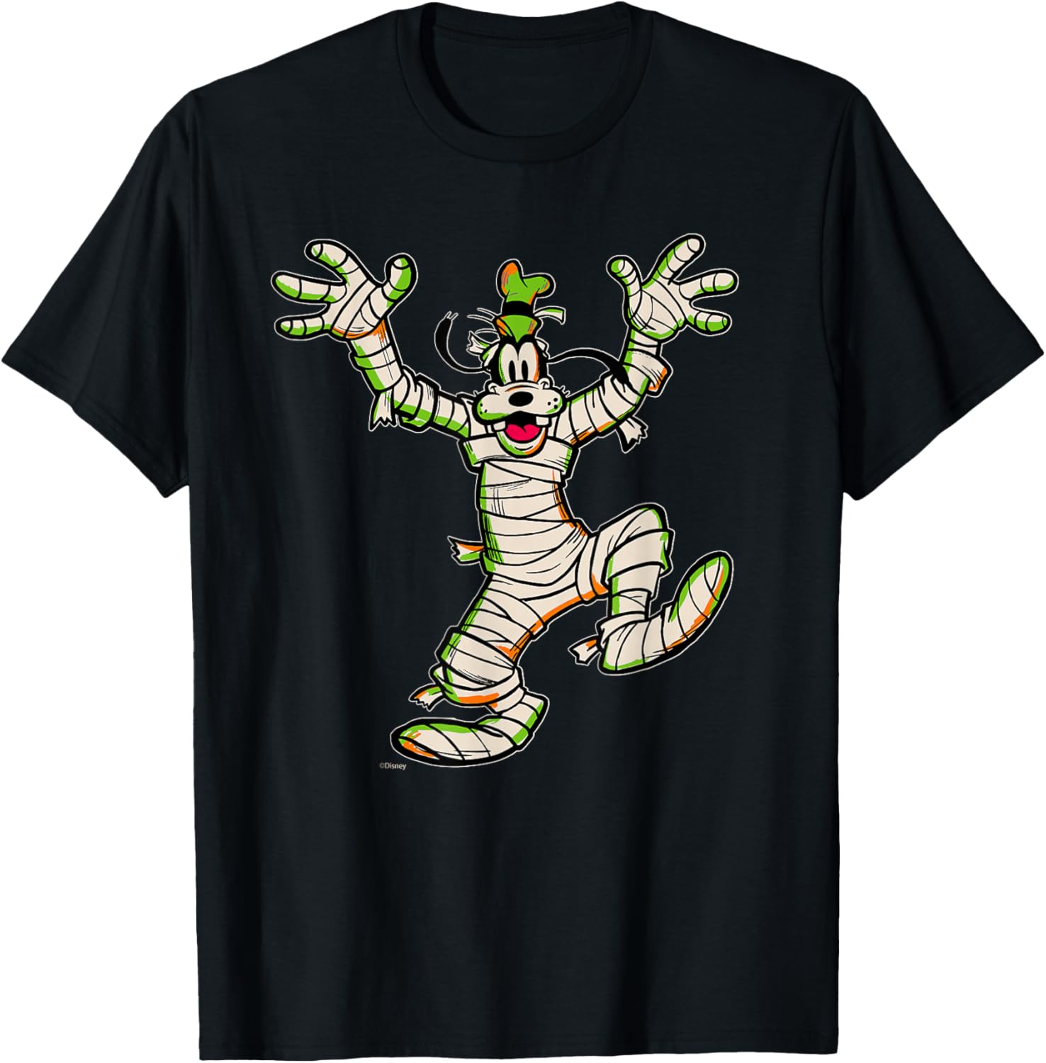 Disney 100 Goofy Mummy Halloween T-Shirt for Fun Costume Celebrations - 2