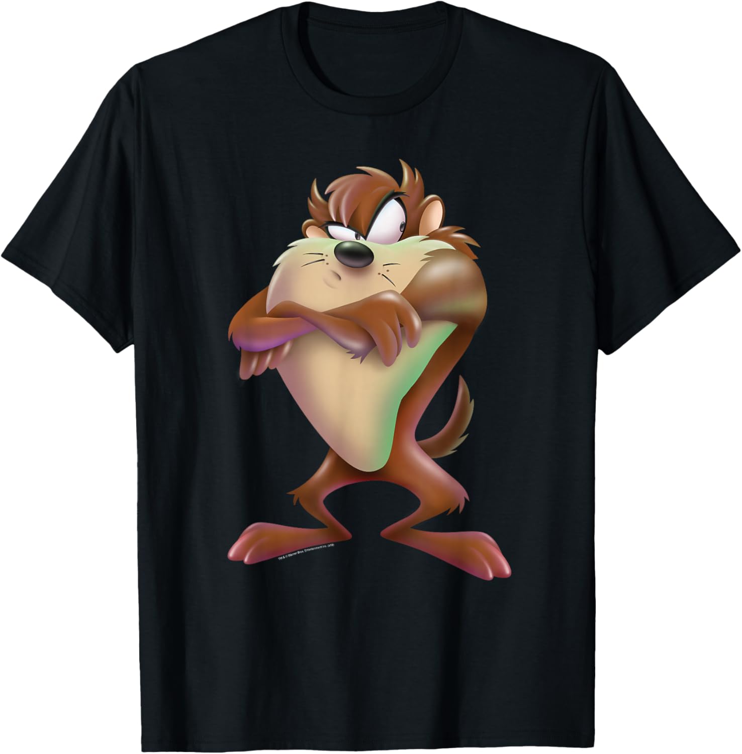 Looney Tunes Tazmanian Devil Airbrushed T-Shirt for Fun Fashion Lovers - 9