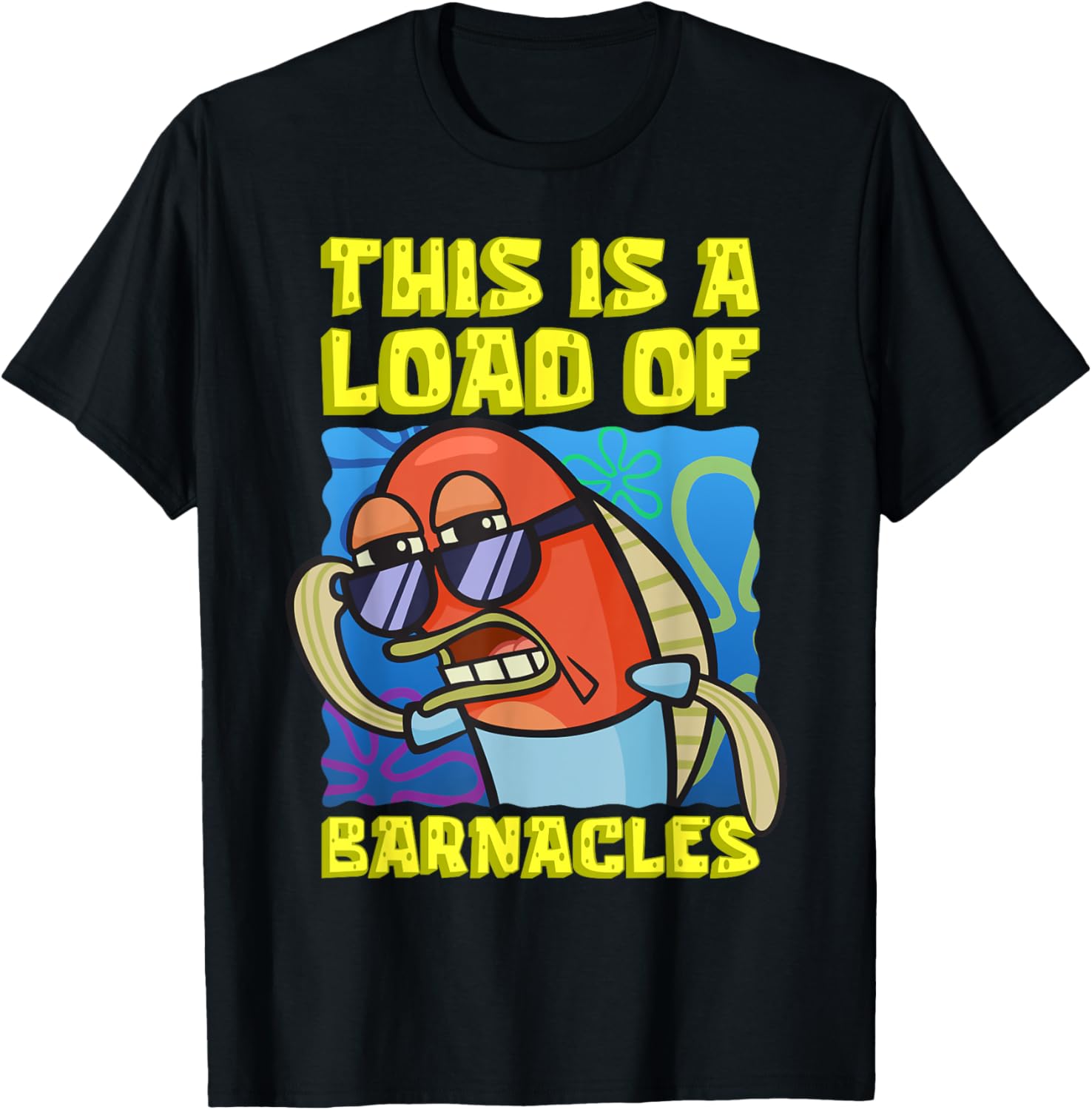 Funny SpongeBob Barnacles T-Shirt - Mademark x SpongeBob Apparel - 18