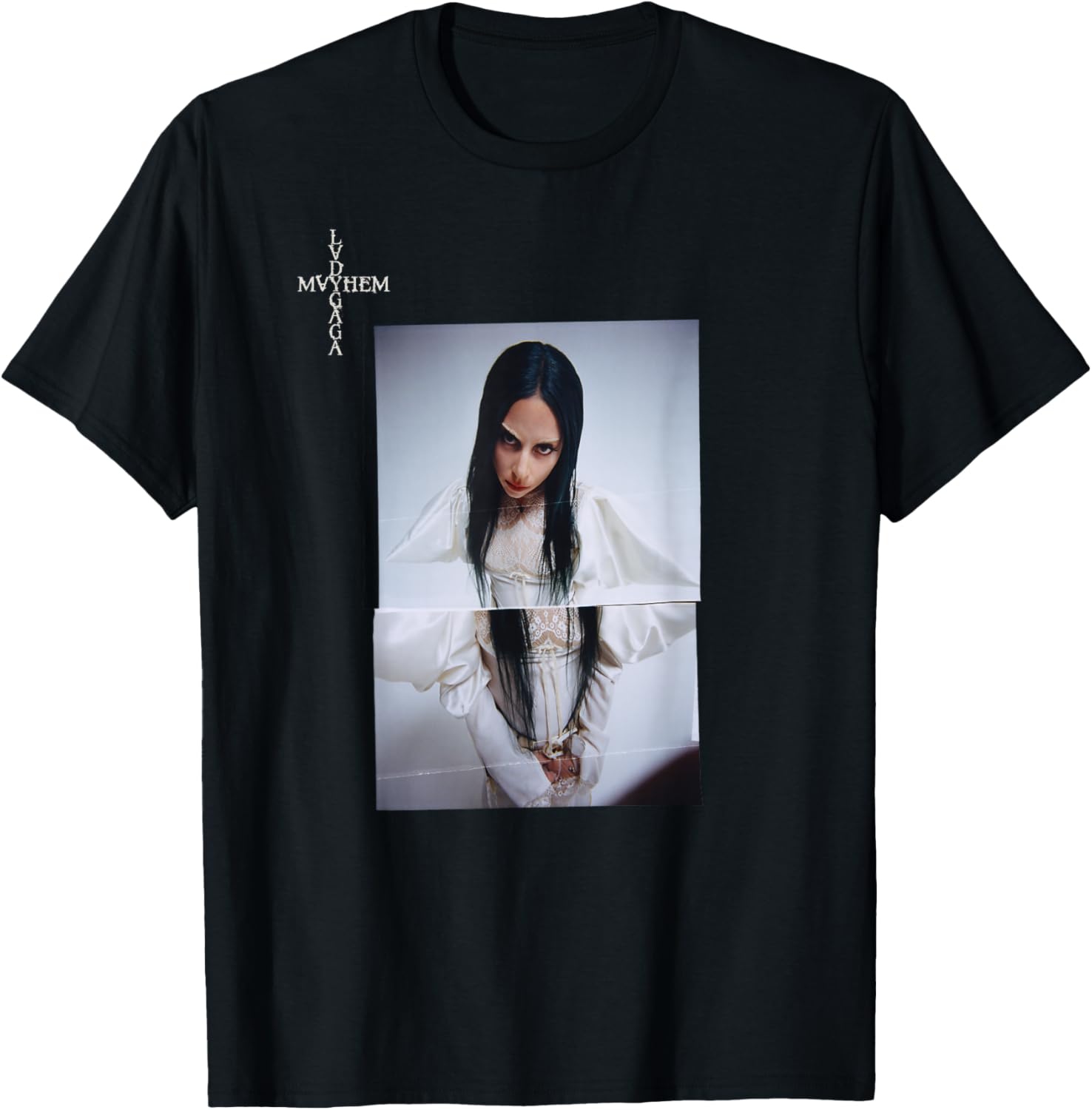 Official Lady Gaga Mayhem Photo T-Shirt Perfect for Fans of Pop Culture - 1