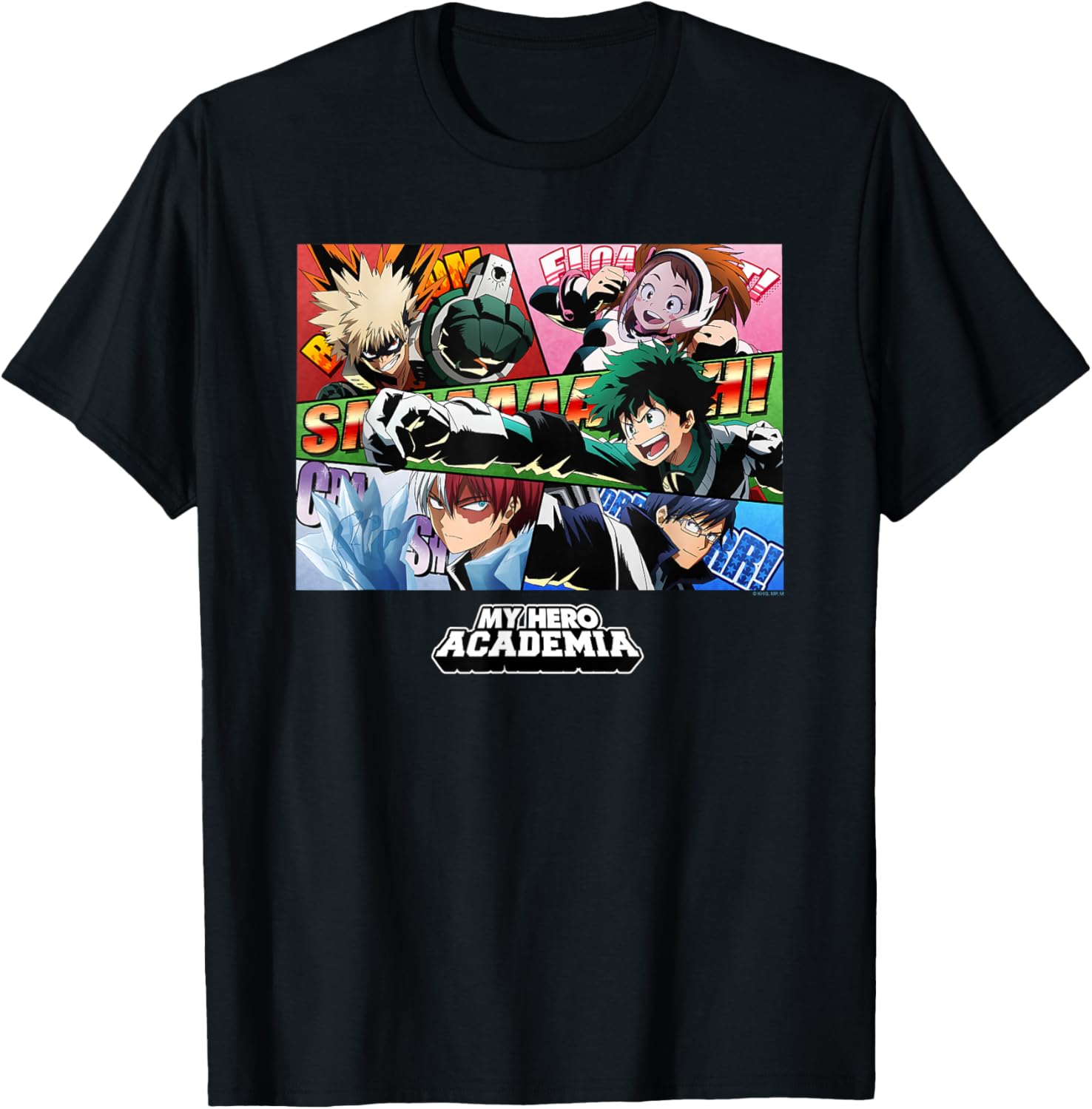 My Hero Academia Class 1-A Group Anime T-Shirt for Fans and Collectors - 3