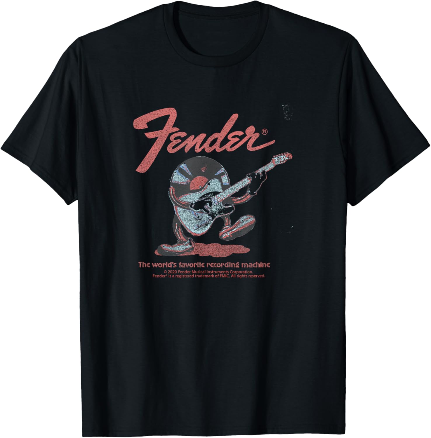 Fender Record Records T-Shirt for Music Lovers – Stylish and Comfy Apparel - 1