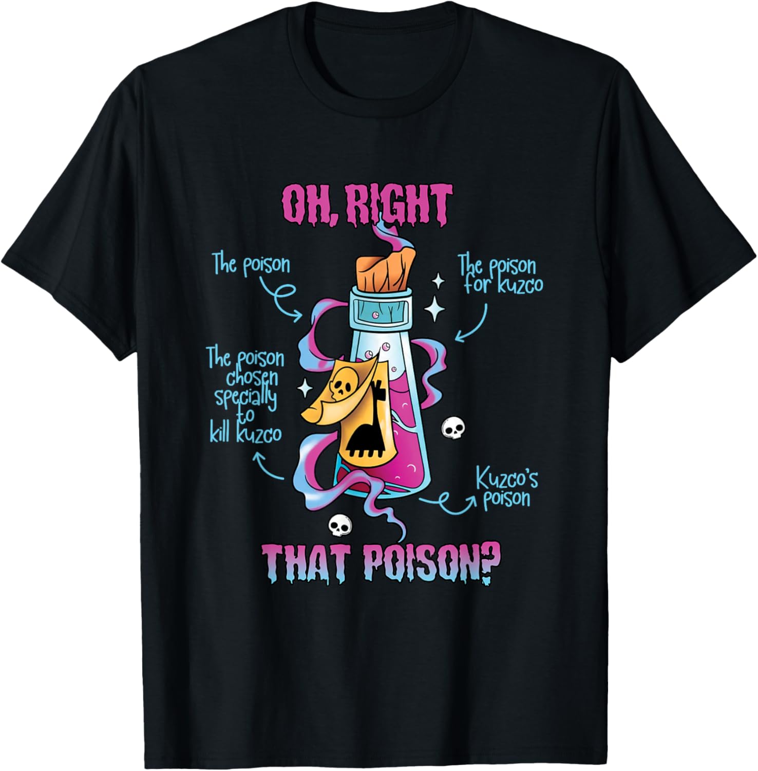 Vintage Funny Drink Me Poison Llama Halloween T-Shirt for Adults - 13