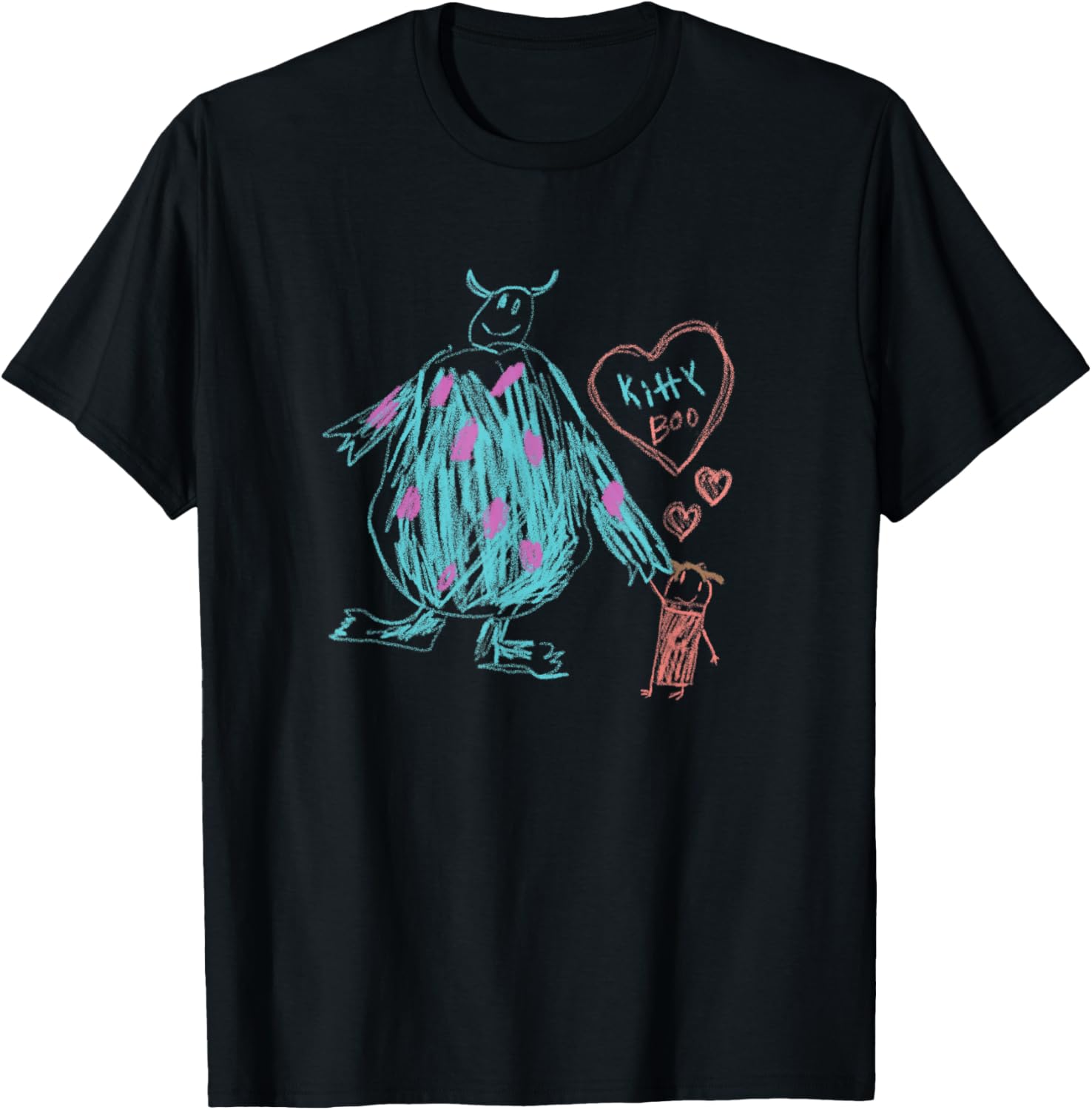 Monsters Inc Sulley Kitty and Boo T-Shirt for Kids and Fans - 6