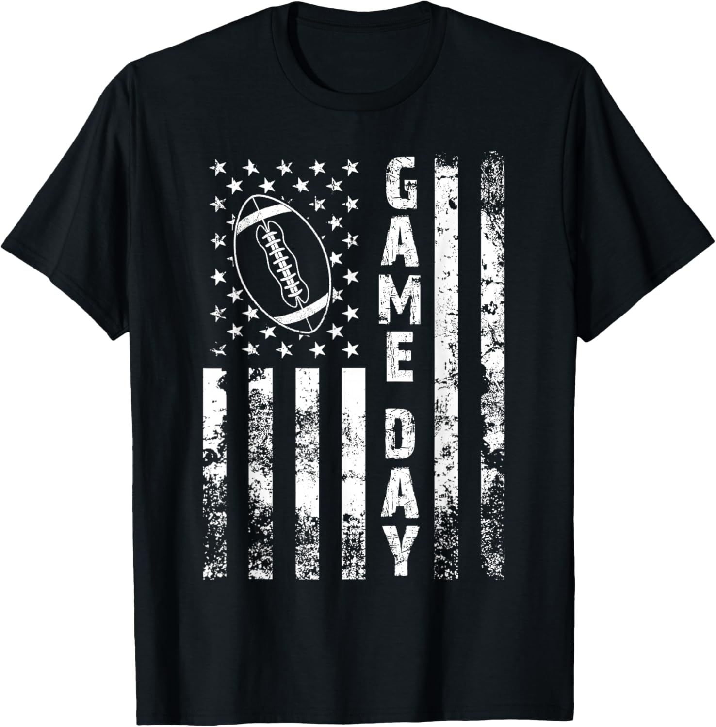 Game Day Flag American Football T-Shirt for Loving Moms and Dads - 22