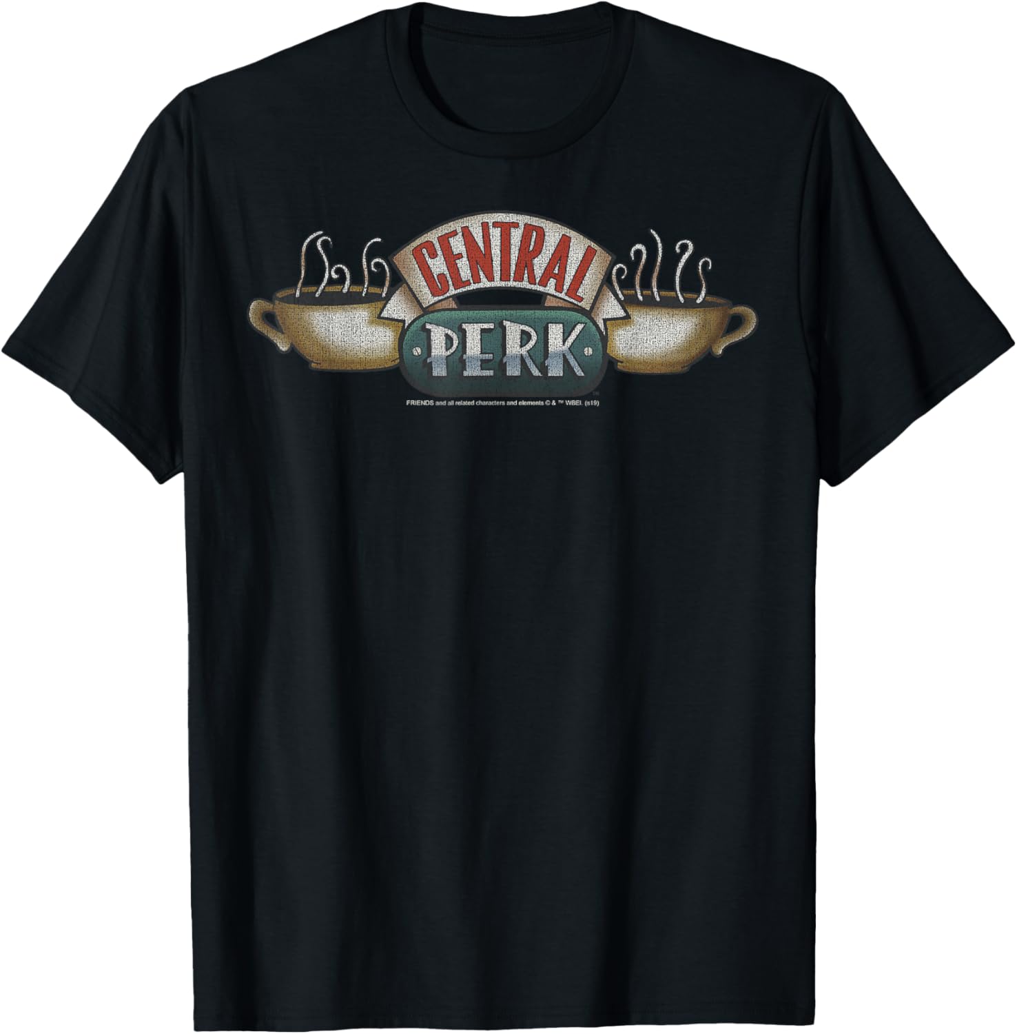 Friends Central Perk T-Shirt Classic Logo for Cozy Casual Style - 4