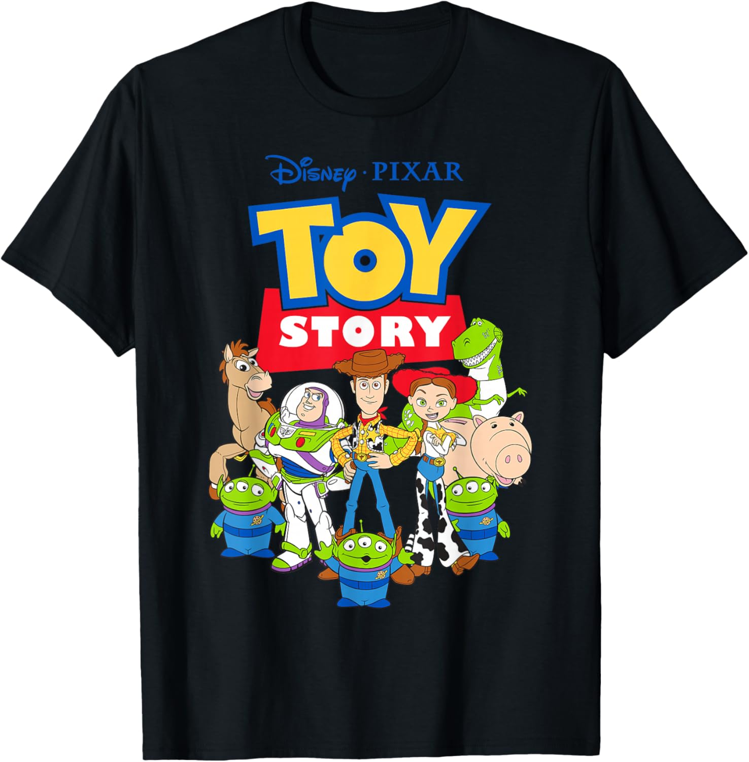 Disney Pixar Toy Story Buzz Woody Jessie Graphic Tee for Fans - 3