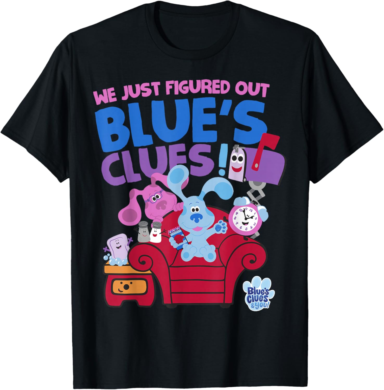 Blue's Clues & You Just Figured Out Group Shot T-Shirt for Kids - 3