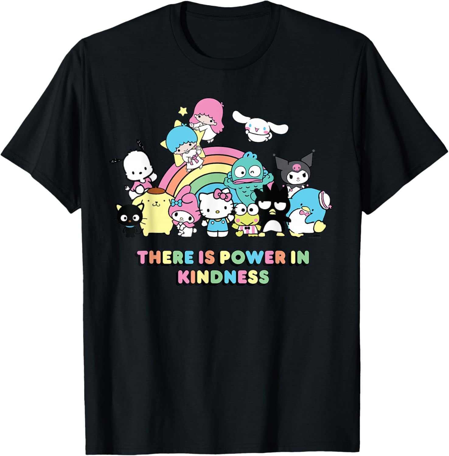 Sanrio Hello Kitty Friends Power in Kindness Classic Fit T-Shirt - 9