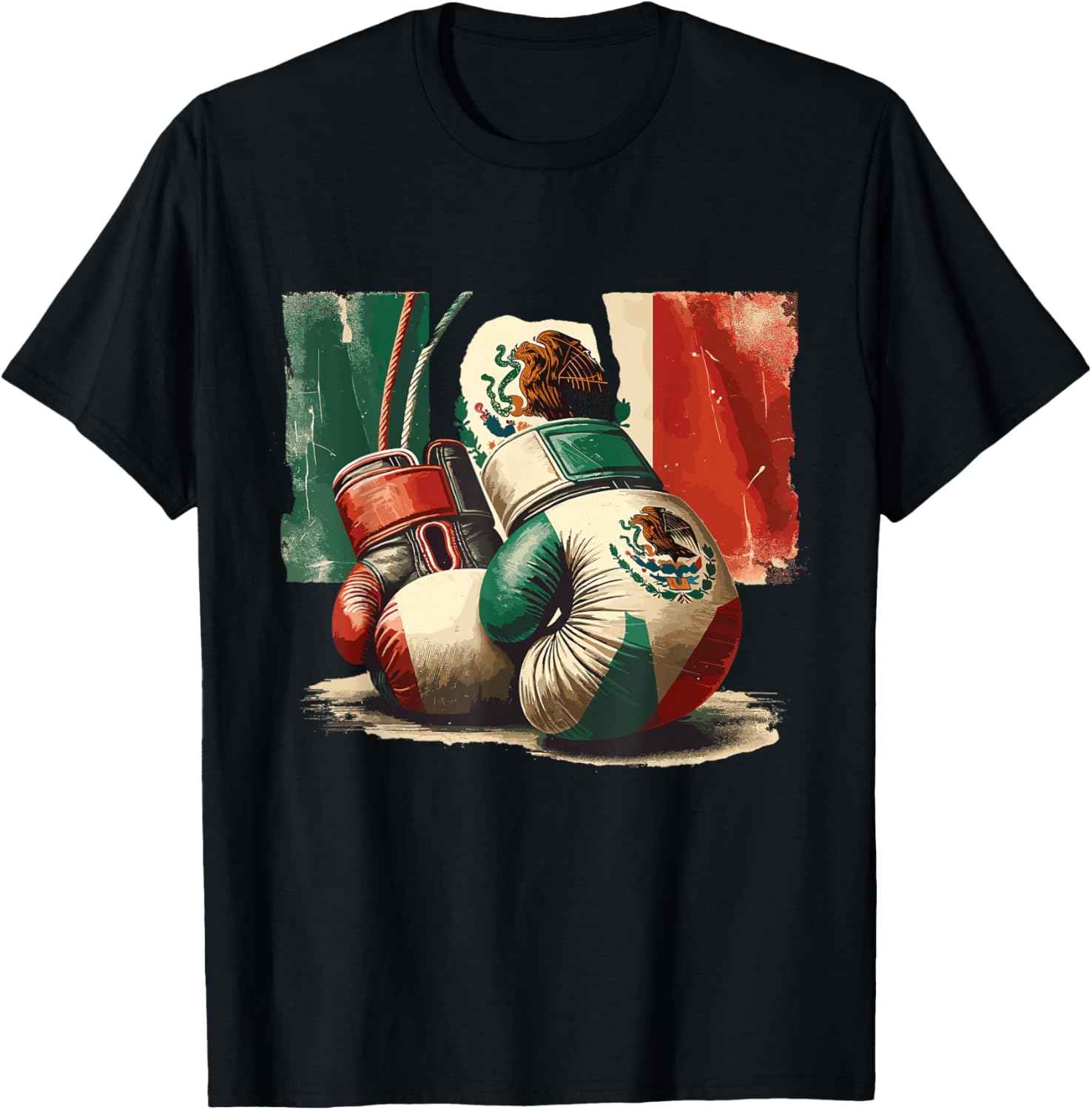 Boxing Mexico T-Shirt Stylish Graphic Tee for Fans of Boxing and Culture - 22