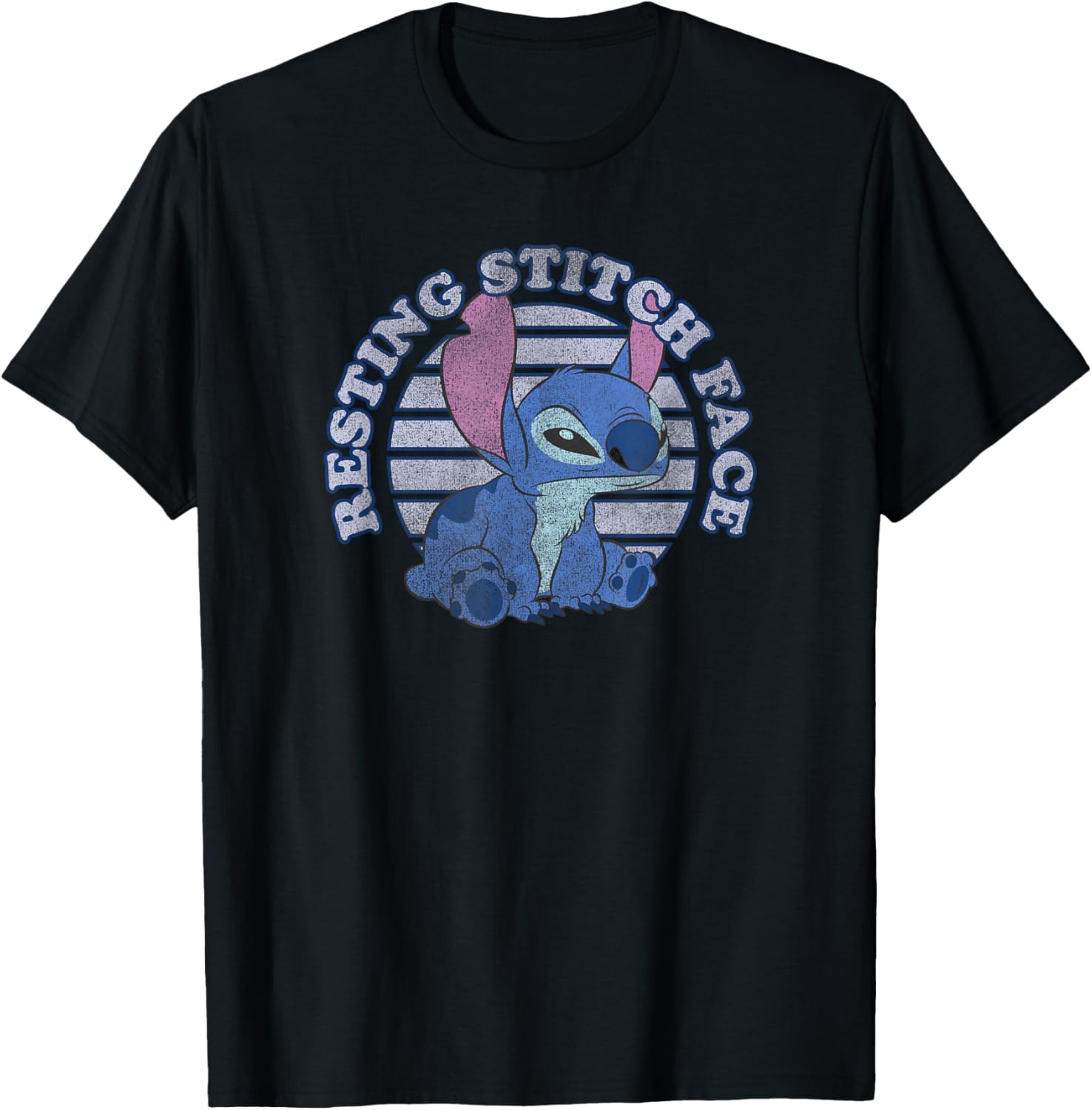 Disney Lilo & Stitch Resting Stitch Face T-Shirt for Fans and Collectors - 10