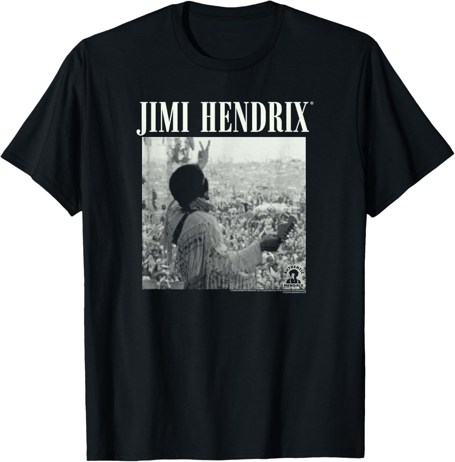 Jimi Hendrix Woodstock Live T-Shirt for Music Lovers and Nostalgic Fans - 6