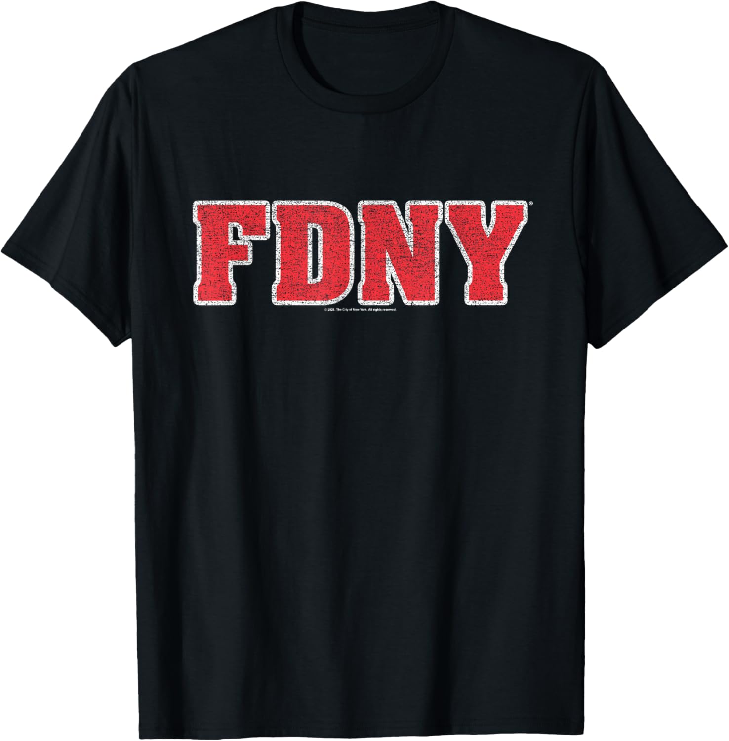 FDNY New York City Fire Department Logo T-Shirt for Enthusiasts - 6