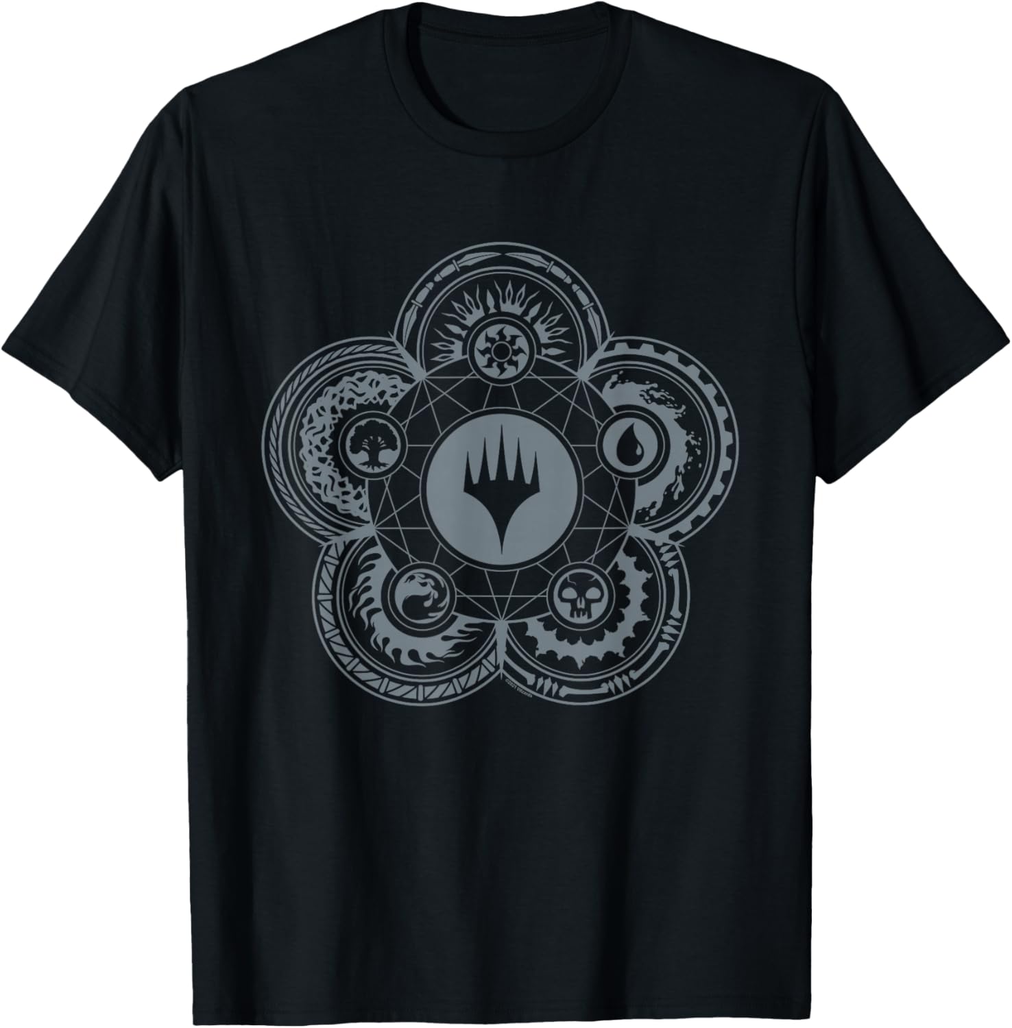 Magic The Gathering Icon Hieroglyph T-Shirt for Fans and Collectors - 3