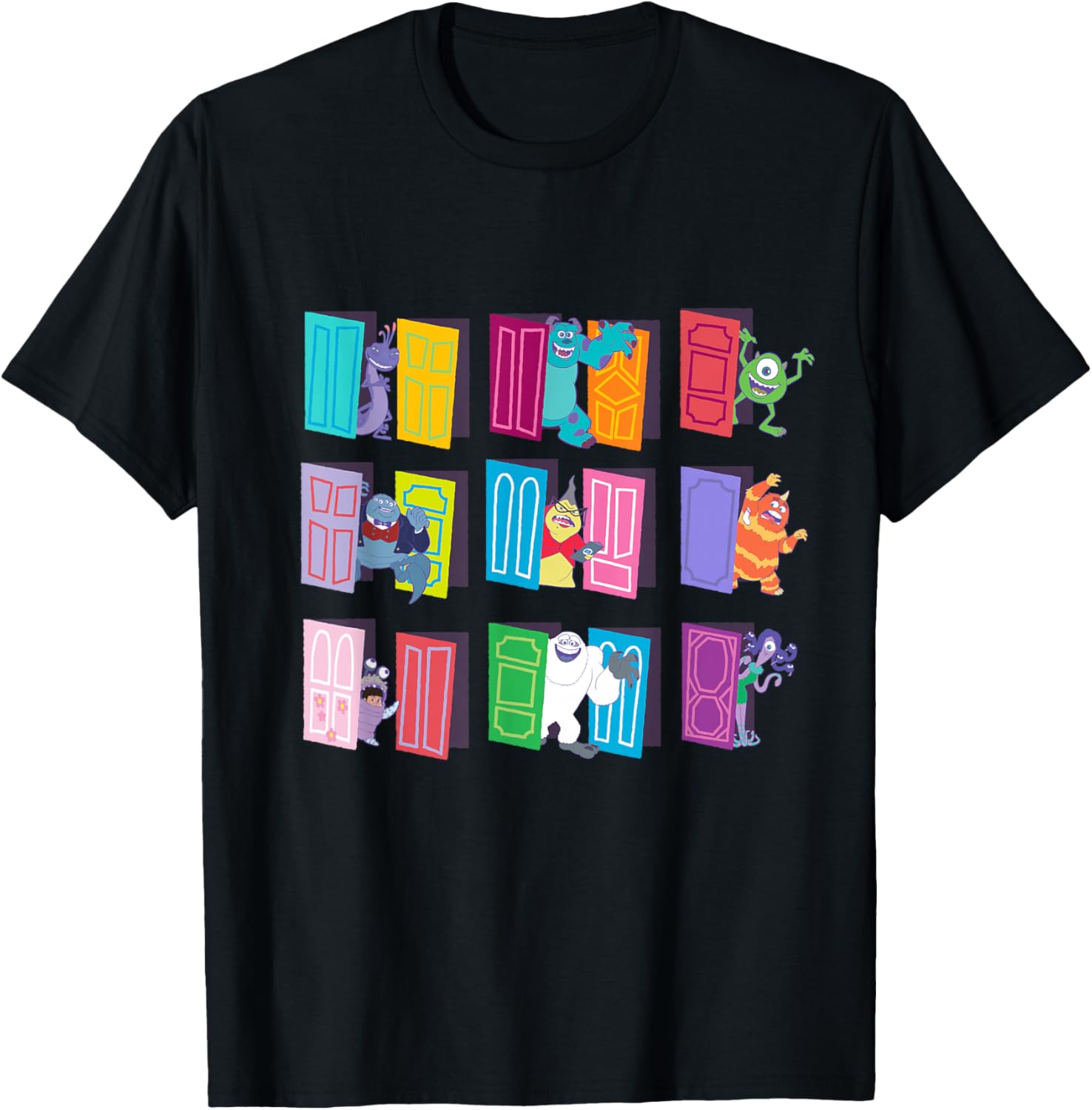 Monsters Inc Doors T-Shirt for Kids and Adults - Fun Disney Apparel - 9
