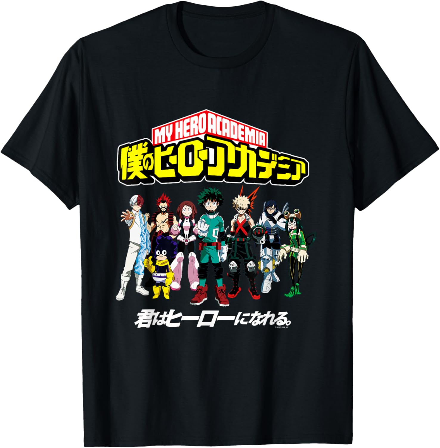 My Hero Academia Class 1A T-Shirt Featuring Heroic Group Shot Design - 3