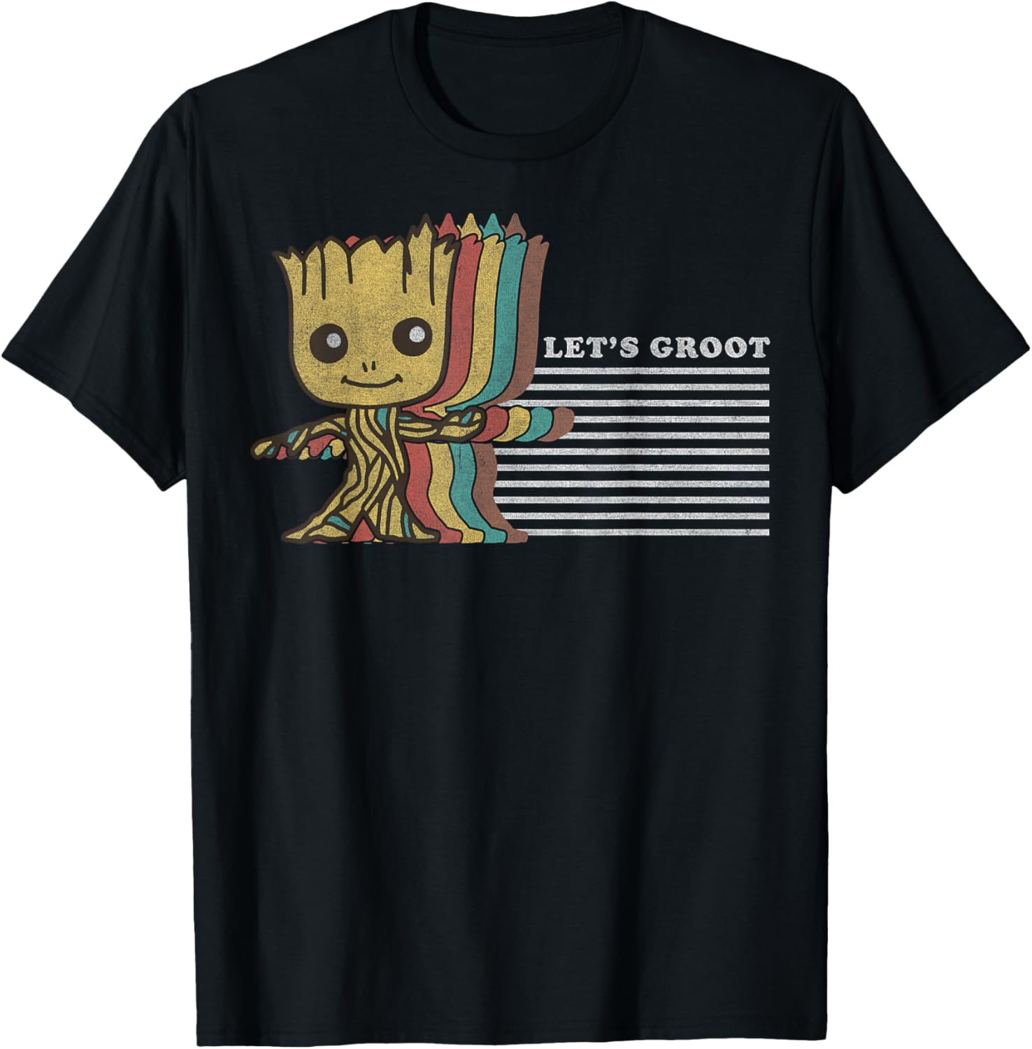 Marvel Guardians of the Galaxy Let's Groot T-Shirt for Fans and Collectors - 3