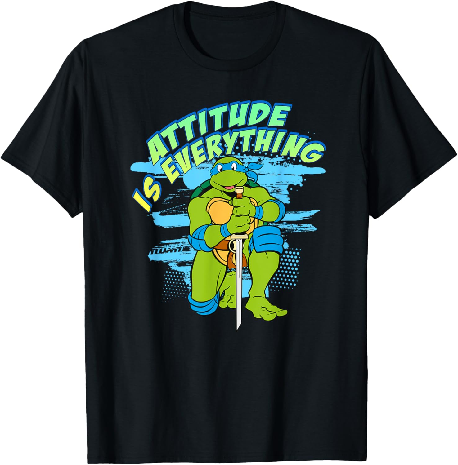 Mademark Teenage Mutant Ninja Turtles Leonardo Attitude T-Shirt - 6
