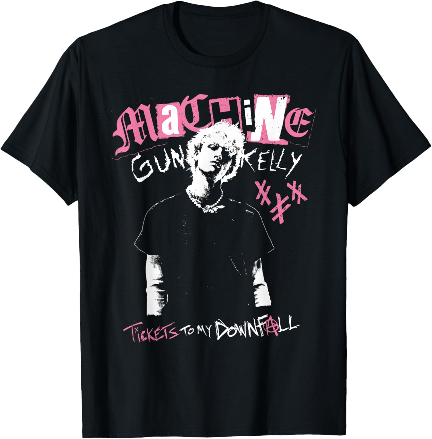 Official Machine Gun Kelly Tickets To My Downfall T-Shirt for Fans - 1