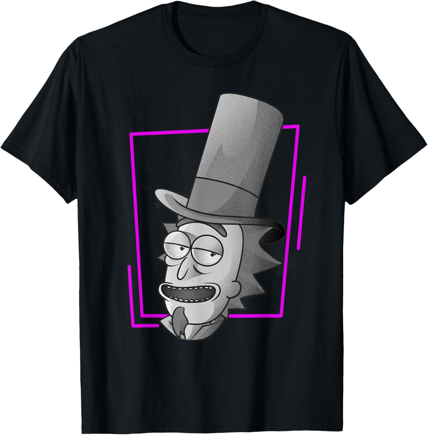 Rick and Morty Shirt Featuring Rick Sanchez III Portrait - Cool Graphic Tee - 5