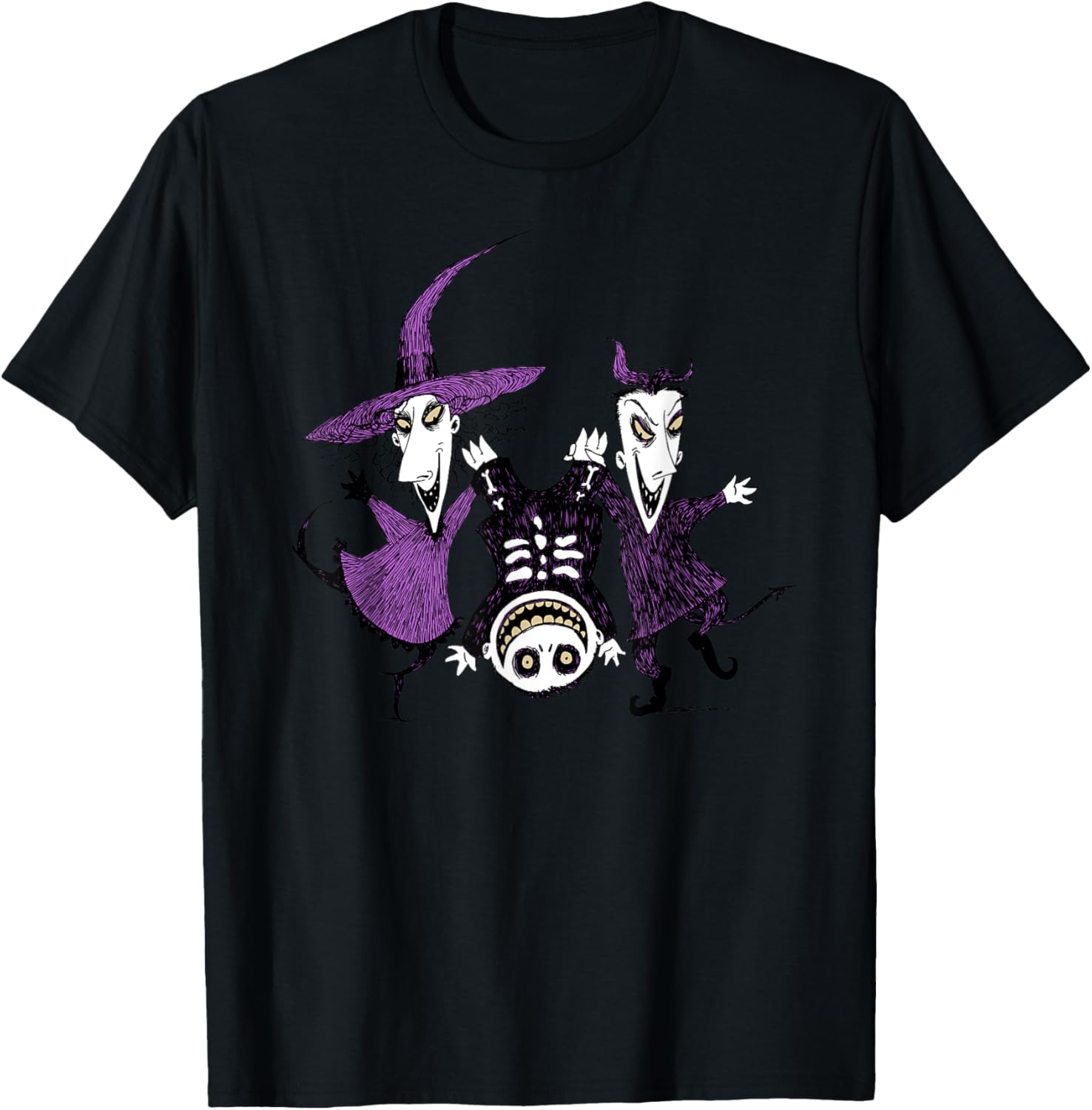 Disney Halloween Nightmare Before Christmas Trick or Treat T-Shirt for Fun - 6