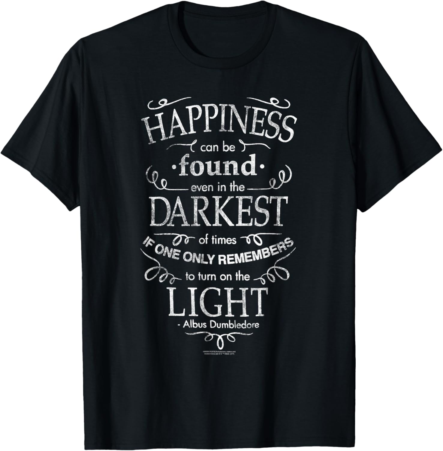Harry Potter Happiness Quote T-Shirt for Magical Fans and Muggles - 4