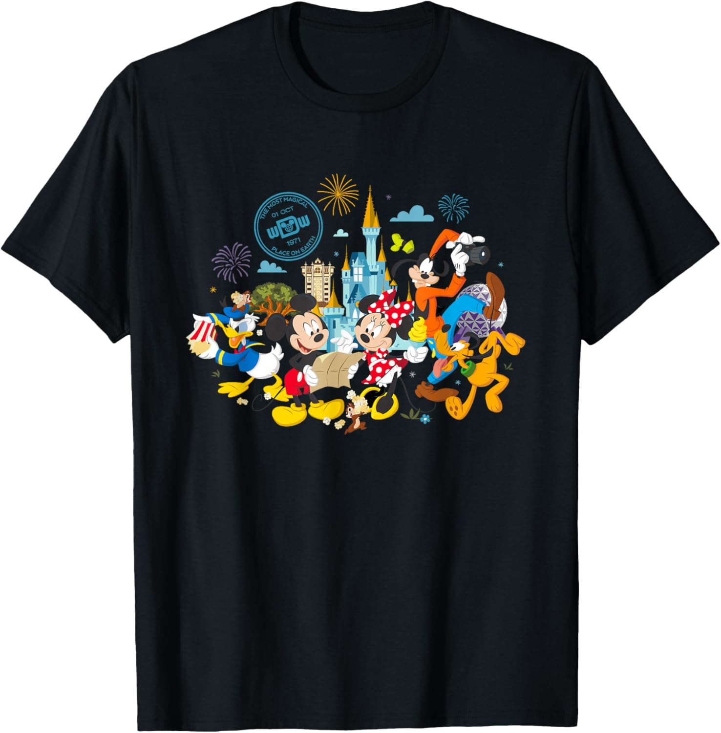 Celebrate Disney Magic with Mickey and Friends 50th Anniversary T-Shirt - 5
