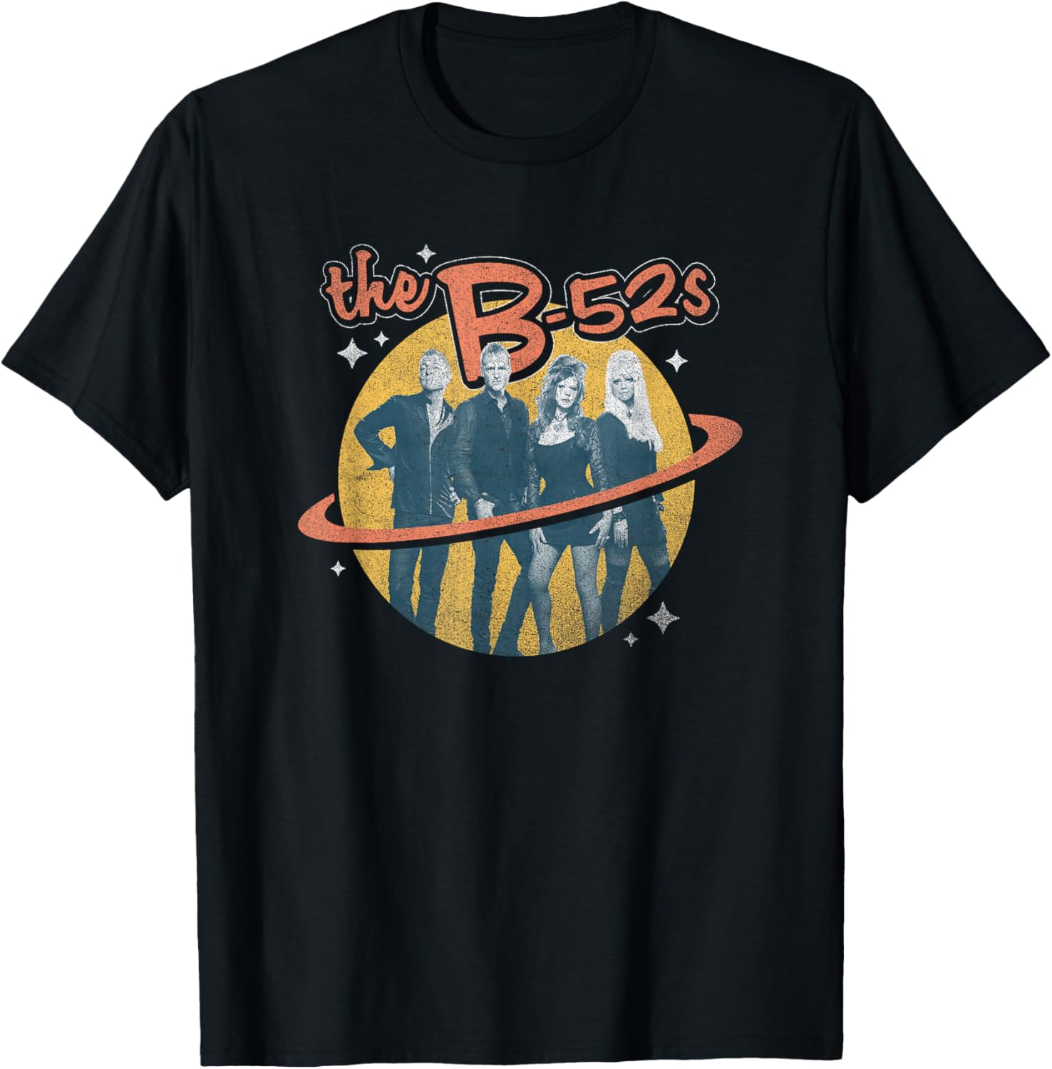 The B-52s Band Photo T-Shirt for Music Fans and Fashion Lovers - 1