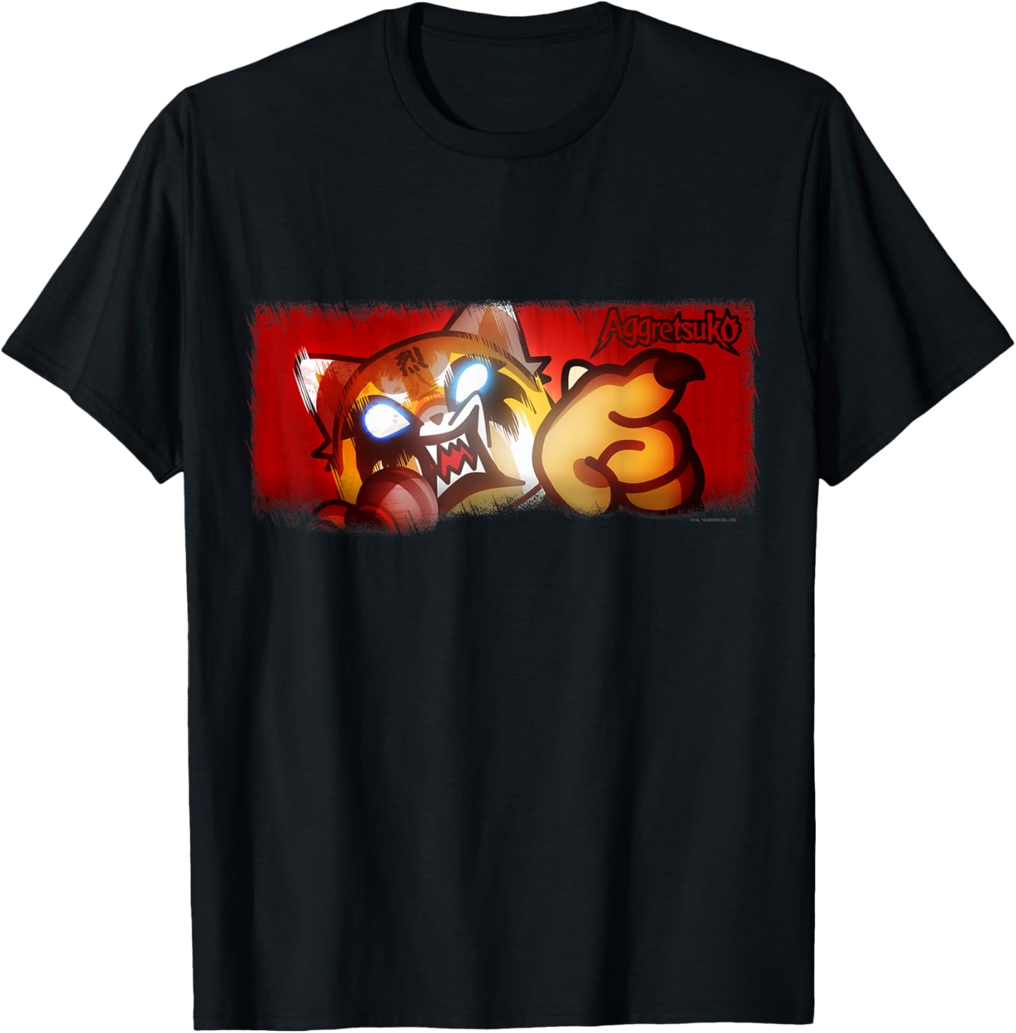 Aggretsuko Ultimate Rage Tee Shirt for Fans of Funny Anime Apparel - 6
