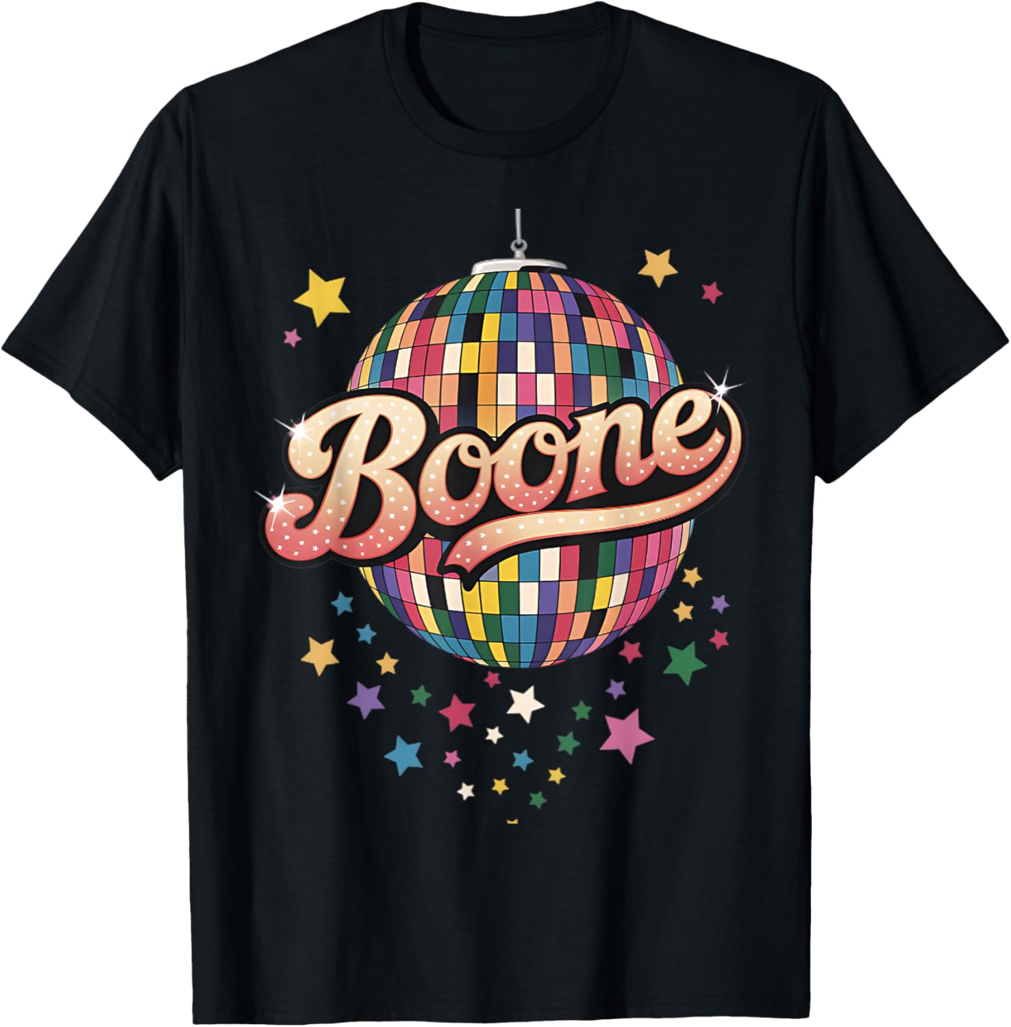 Personalized Girl Retro Boone Heart T-Shirt for Stylish Kids Outfit - 8