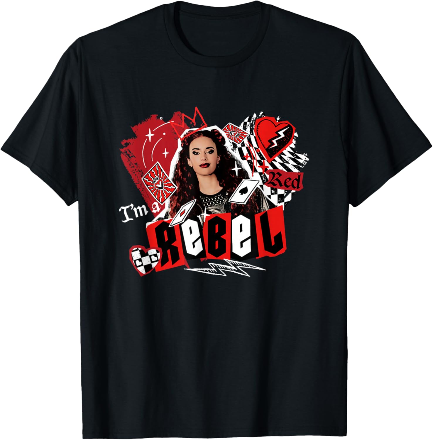 Disney Descendants The Rise Of Red I'm A Rebel Vintage T-Shirt for Fans - 5