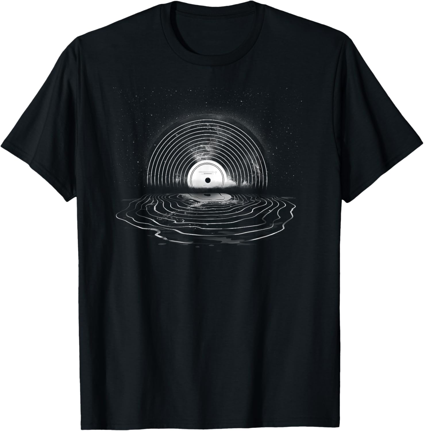Vinyl Moon T-Shirt for Music Lovers - Perfect for Record Collectors - 5