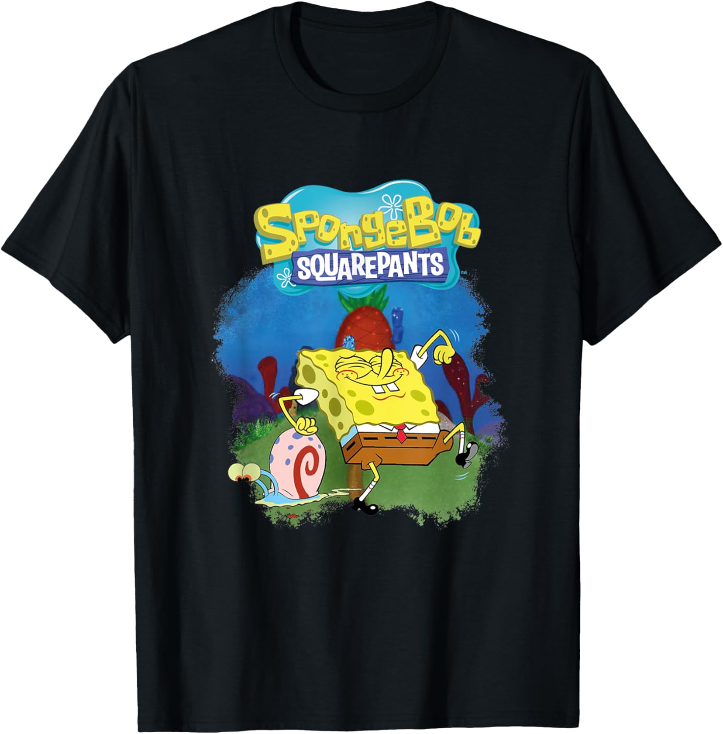 Mademark x SpongeBob SquarePants SpongeBob and Gary T-Shirt for Fans - 4