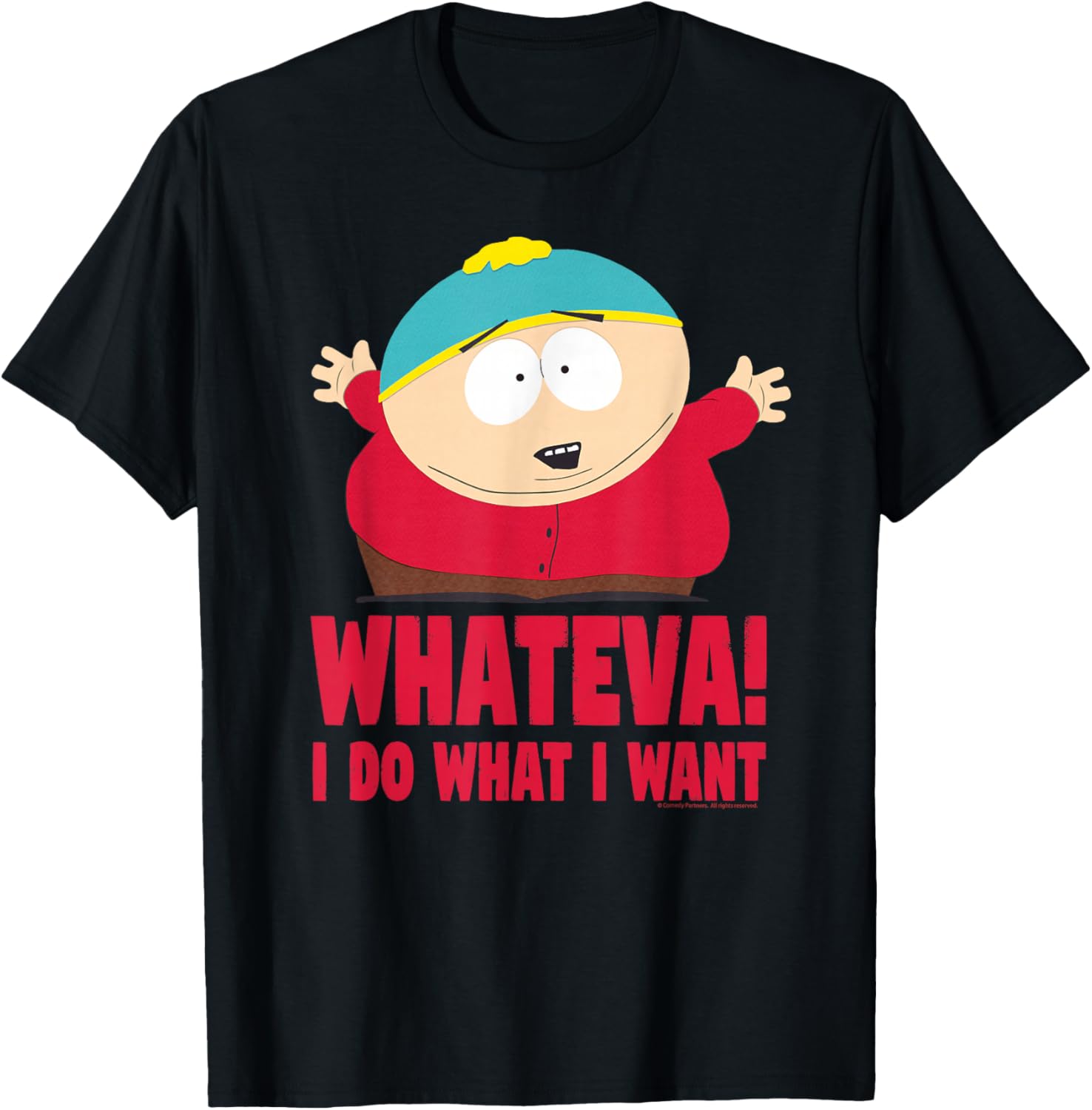 South Park Cartman Classic Fit Black T-Shirt for Casual Style - 4