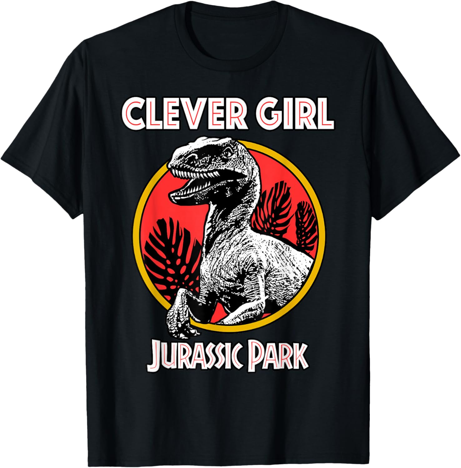 Jurassic Park Retro Raptor Clever Girl T-Shirt for Dino Lovers - 7