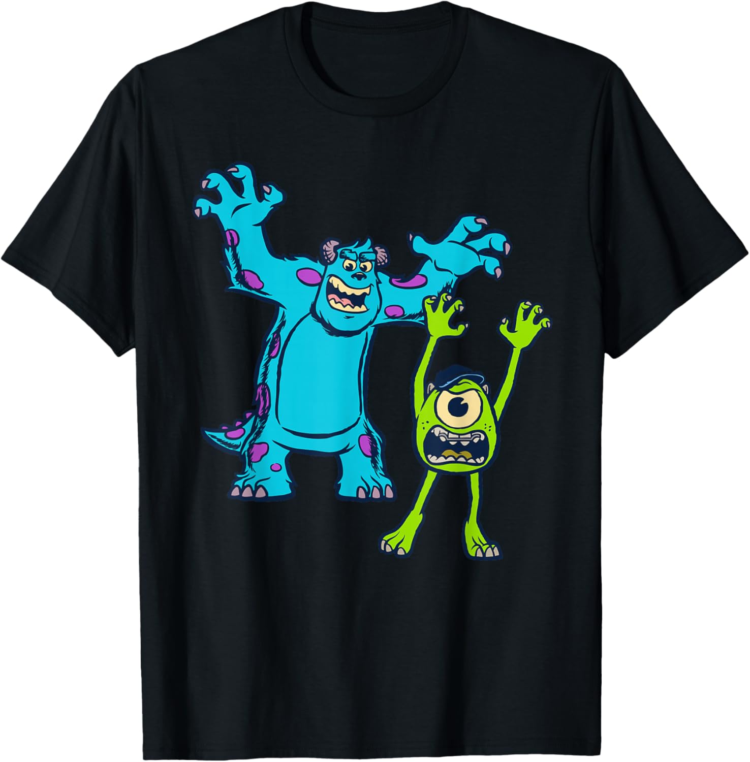 Cute Disney Pixar Monsters University Sulley and Mike T-Shirt for Kids - 13