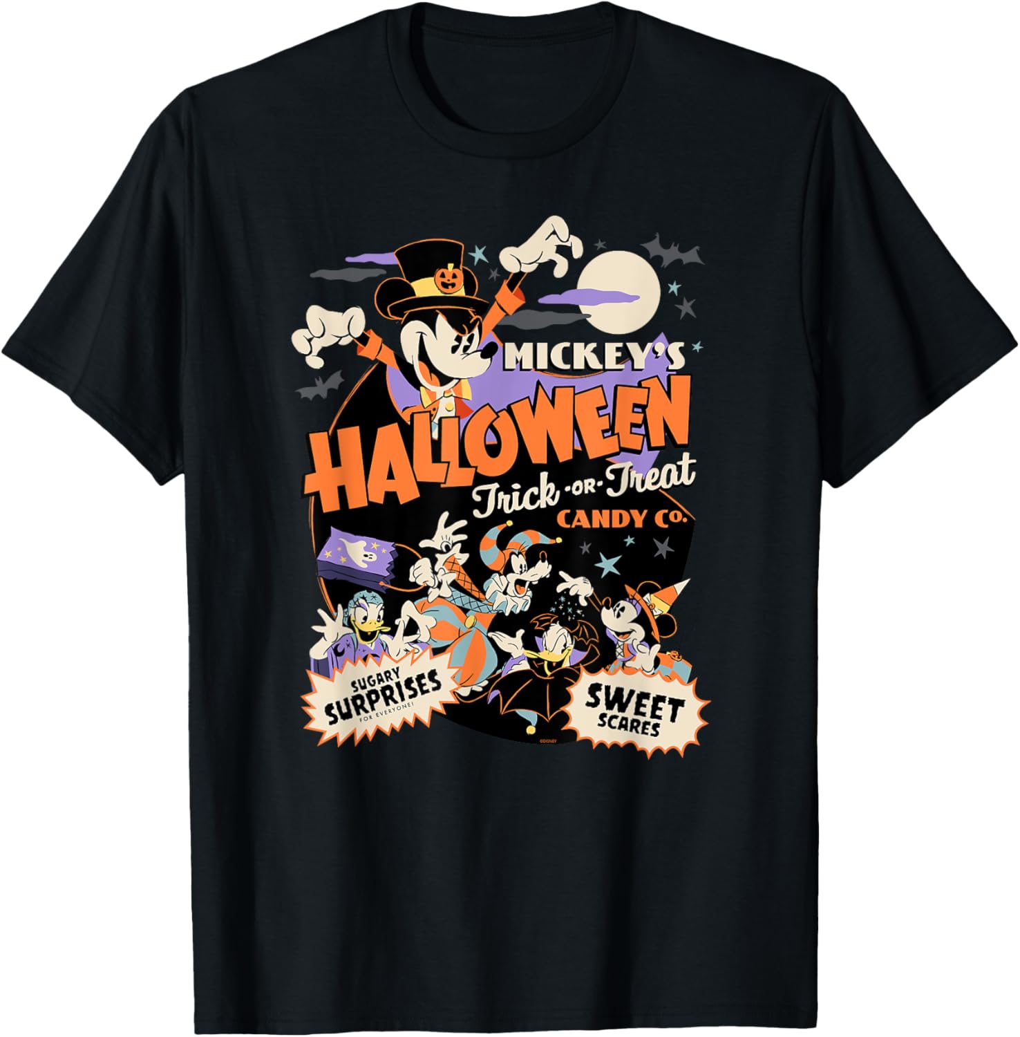 Disney Mickey Halloween Trick or Treat Candy Co T-Shirt for Kids - 2