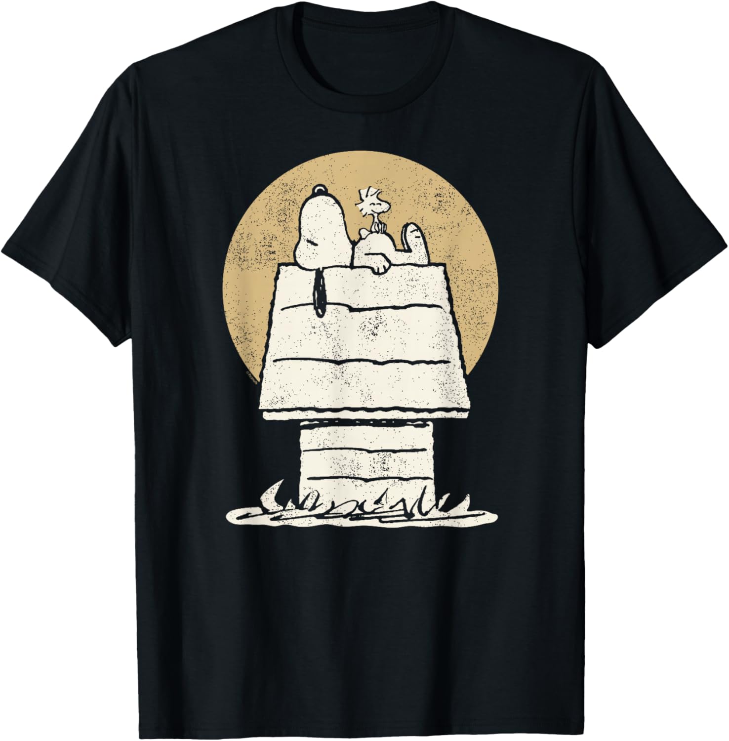 Snoopy Woodstock Doghouse T-Shirt for Peanuts Fans - Fun & Stylish Wear - 10