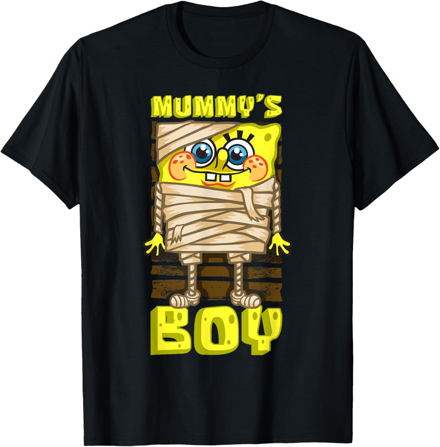 Mademark SpongeBob Mummy’s Boy Halloween T-Shirt for Mom and Son - 11