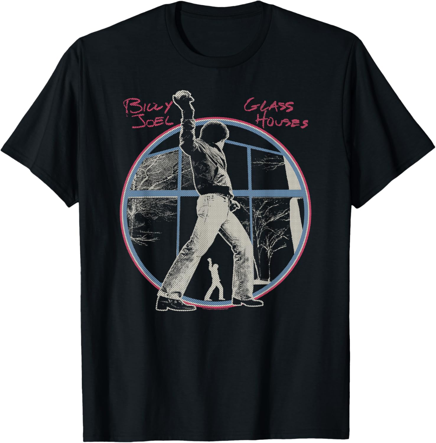Billy Joel Glass Houses T-Shirt for Fans - Stylish and Comfortable Wear - 2