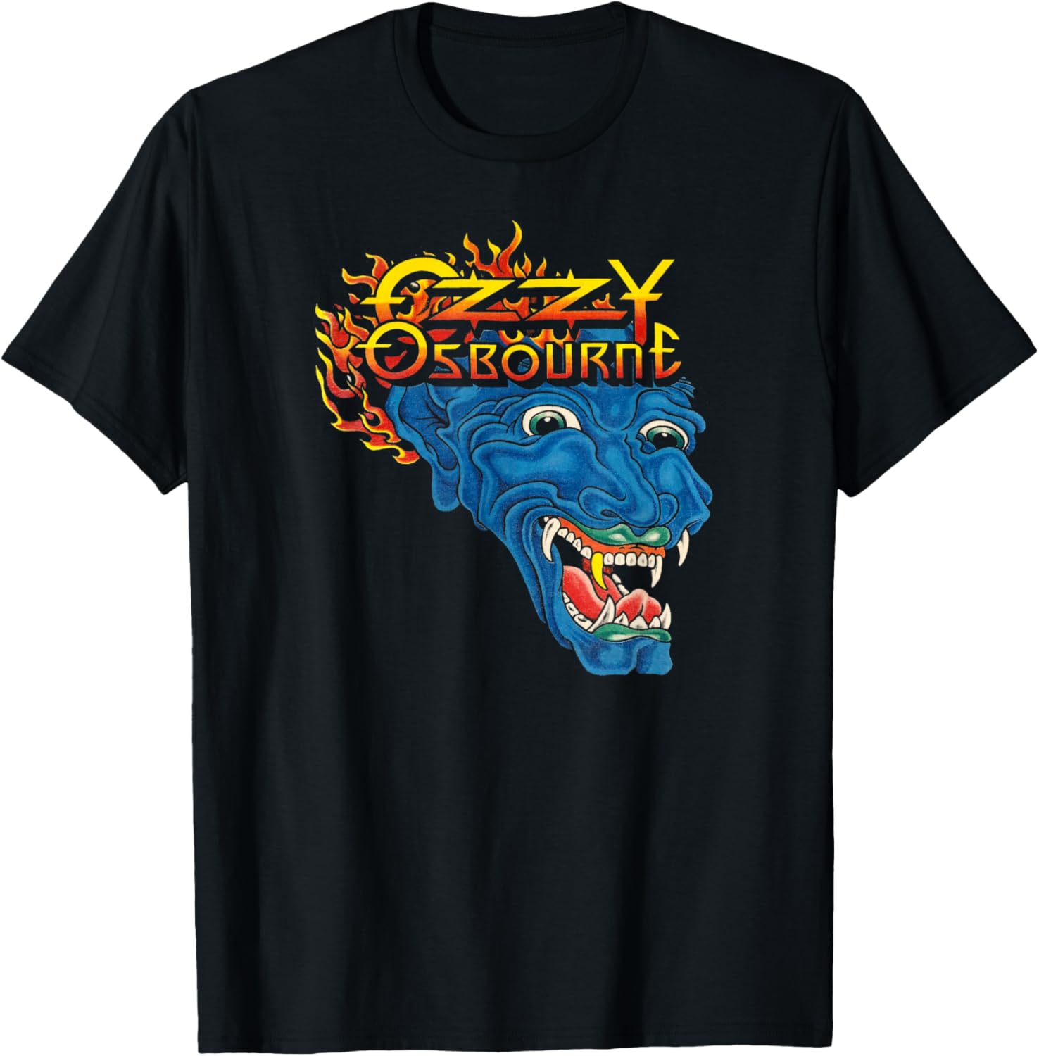 Ozzy Osbourne Tattoo Beast T-Shirt - Stylish Rock Apparel for Fans - 1