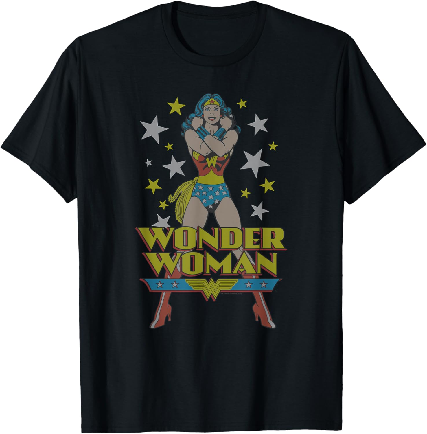Wonder Woman Graphic T-Shirt for Bold Fashion Enthusiasts - 1